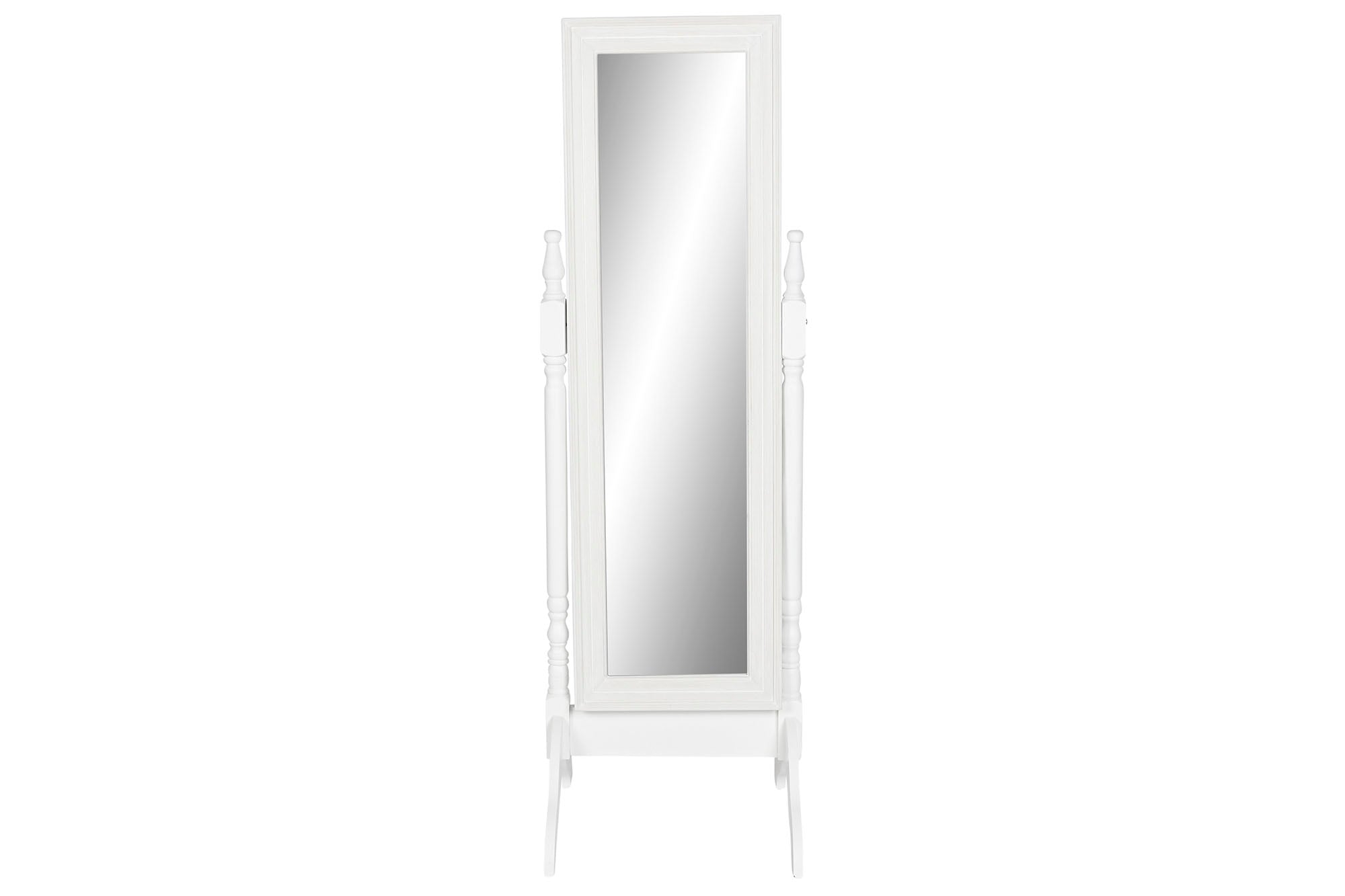 ESPEJO VESTIDOR MDF ESPEJO 50X50X157 BLANCO - Imagen 1