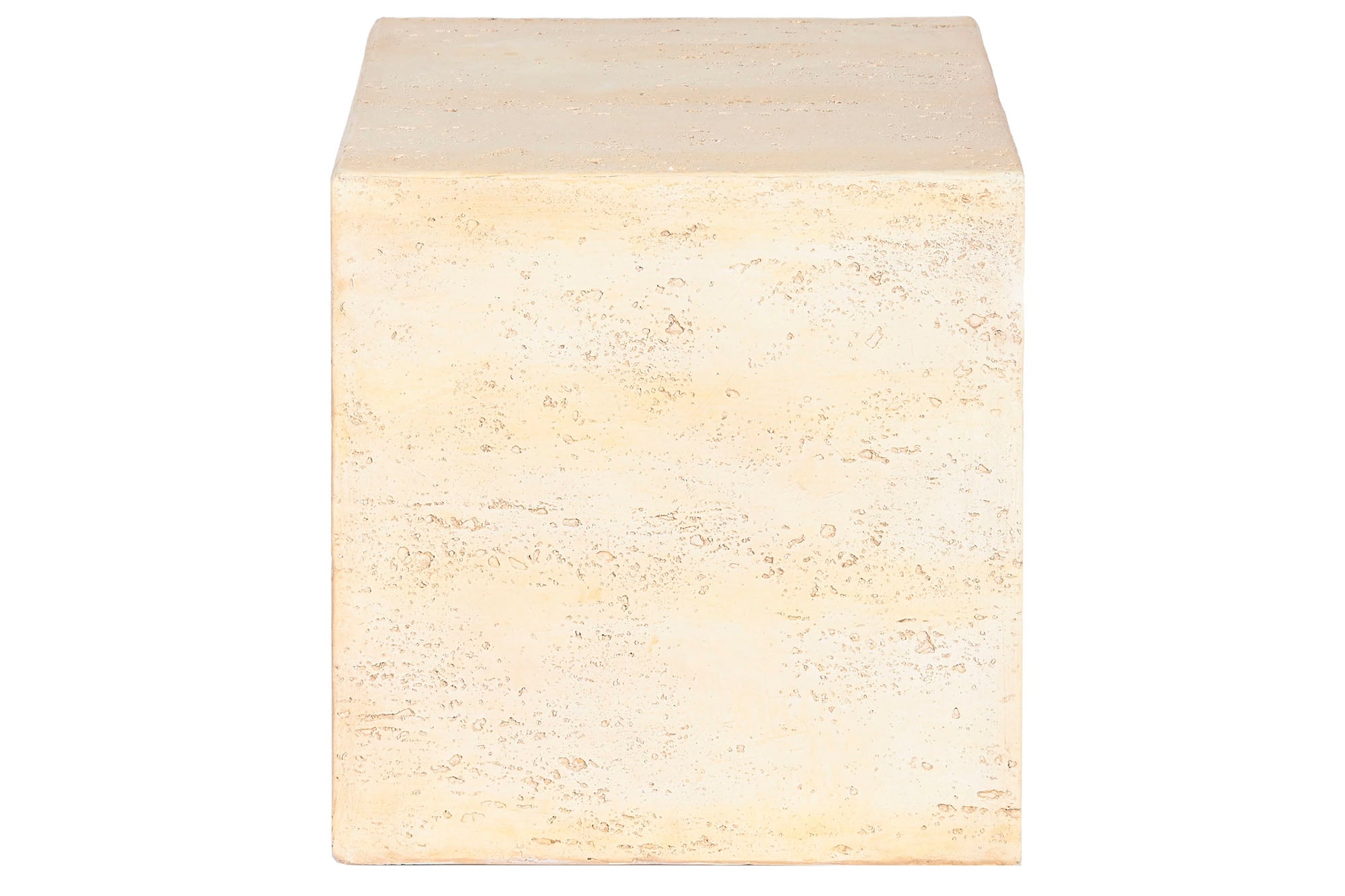 MESITA AUXILIAR MAGNESIA 40X40X40 SIMIL MARMOL - Imagen 2