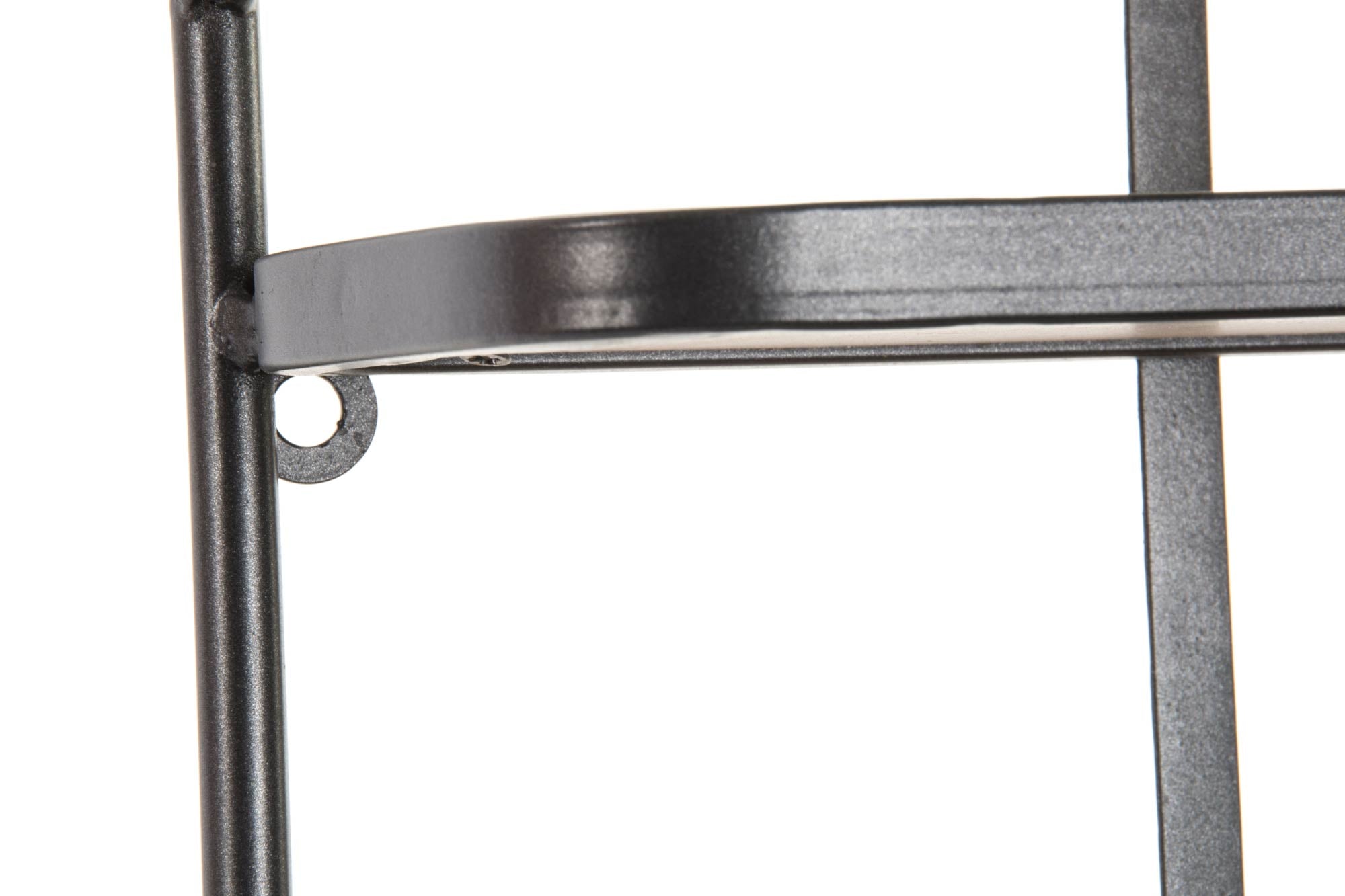 ESTANTERIA PARED METAL MADERA 51X13X61 INDUSTRIAL - Imagen 1