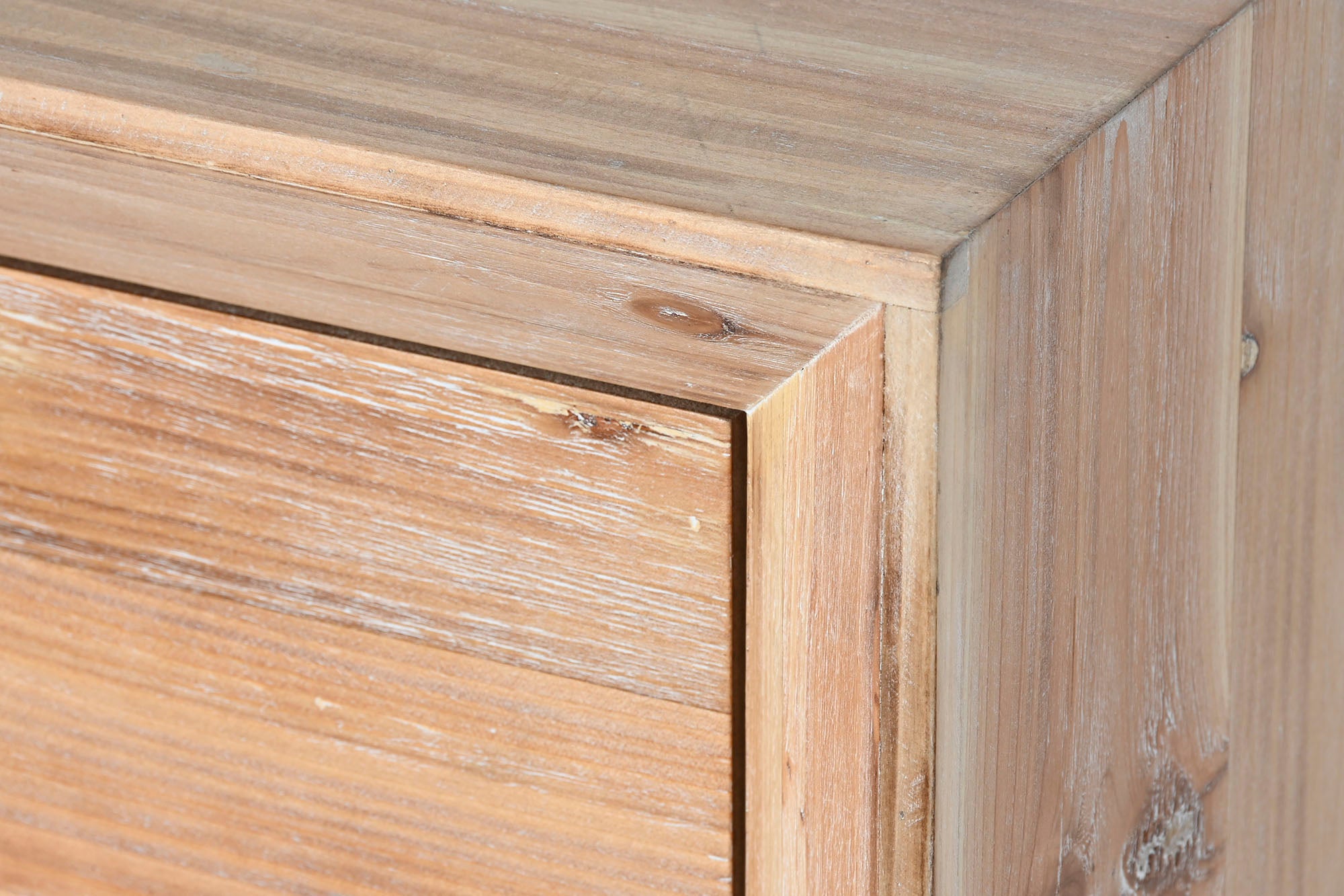 CONSOLA ABETO MDF 120X40X80 NATURAL - Imagen 6