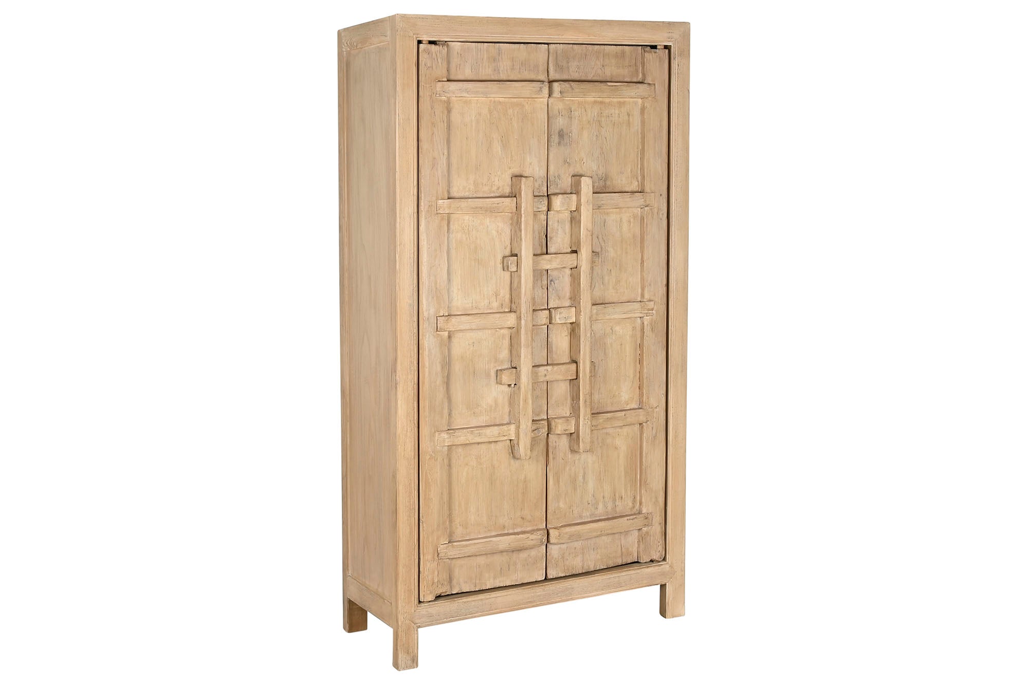 ARMARIO OLMO MACIZO 115X48X210 NATURAL NATURAL - Imagen 2