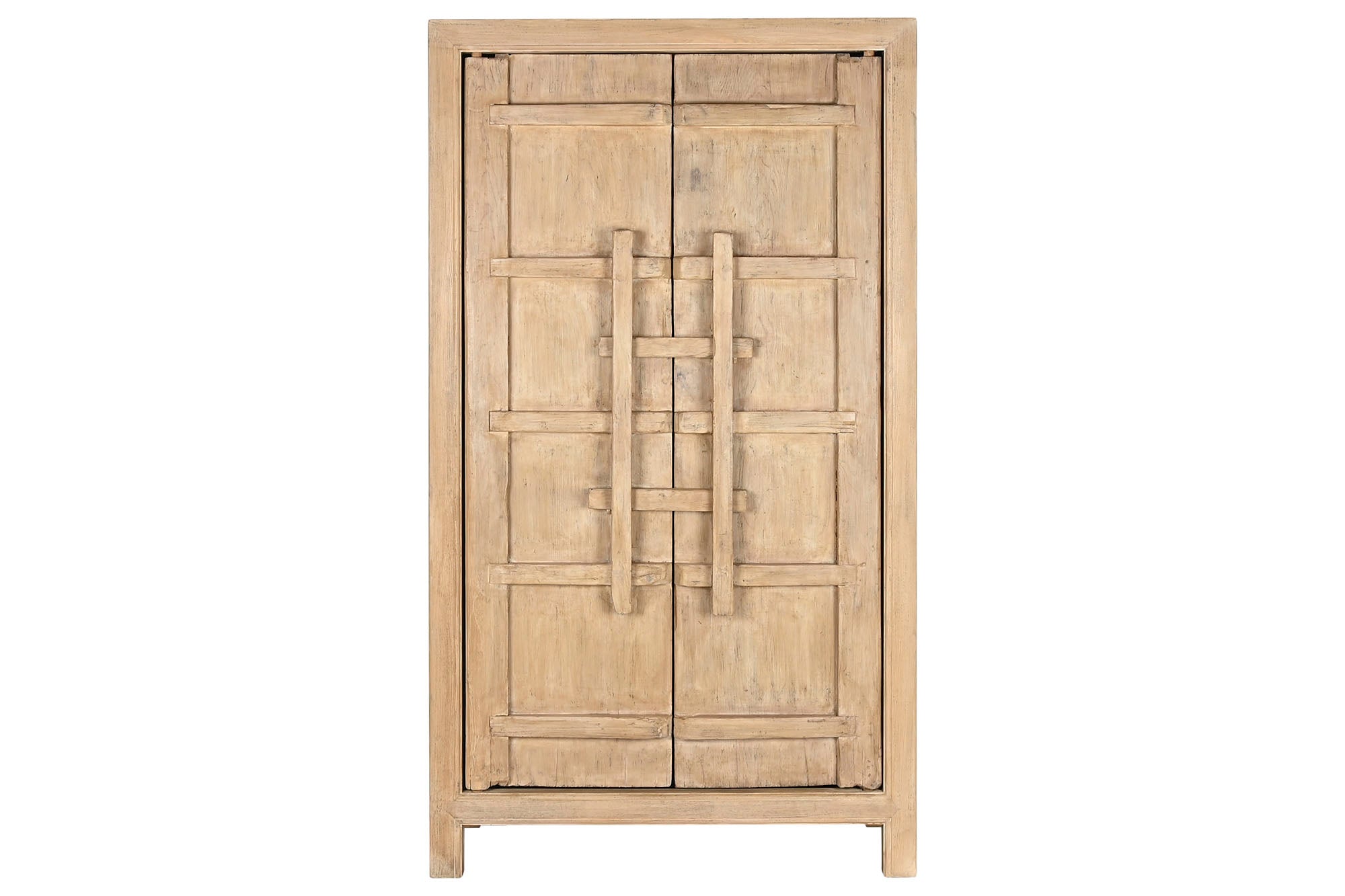 ARMARIO OLMO MACIZO 115X48X210 NATURAL NATURAL - Imagen 1