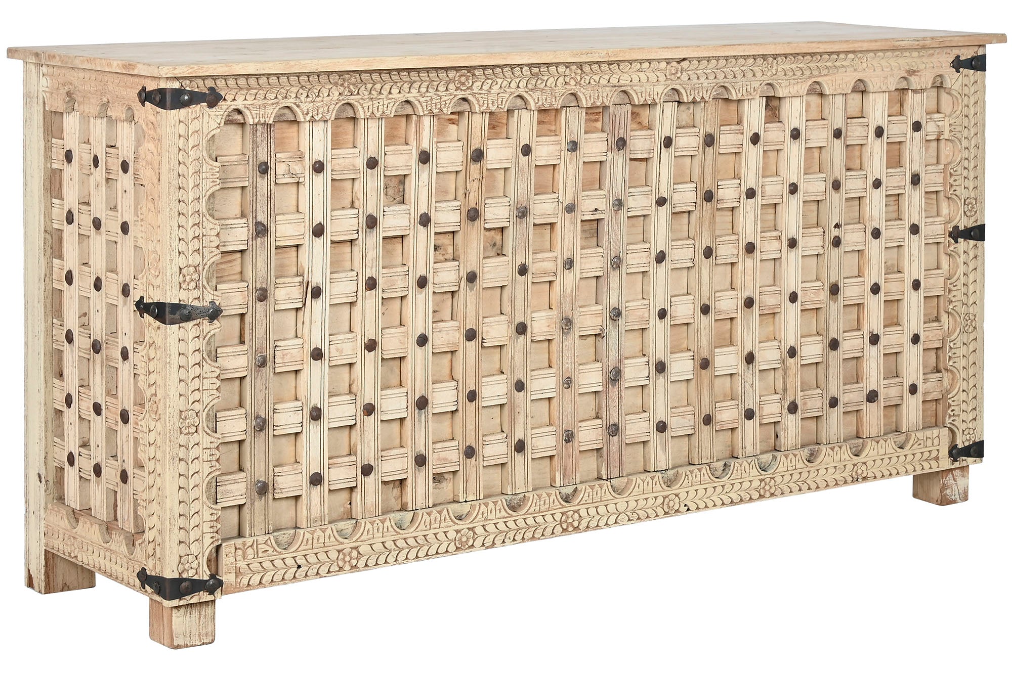 CONSOLA MADERA 171X48X86 TALLA ANTIGUA - Imagen 2