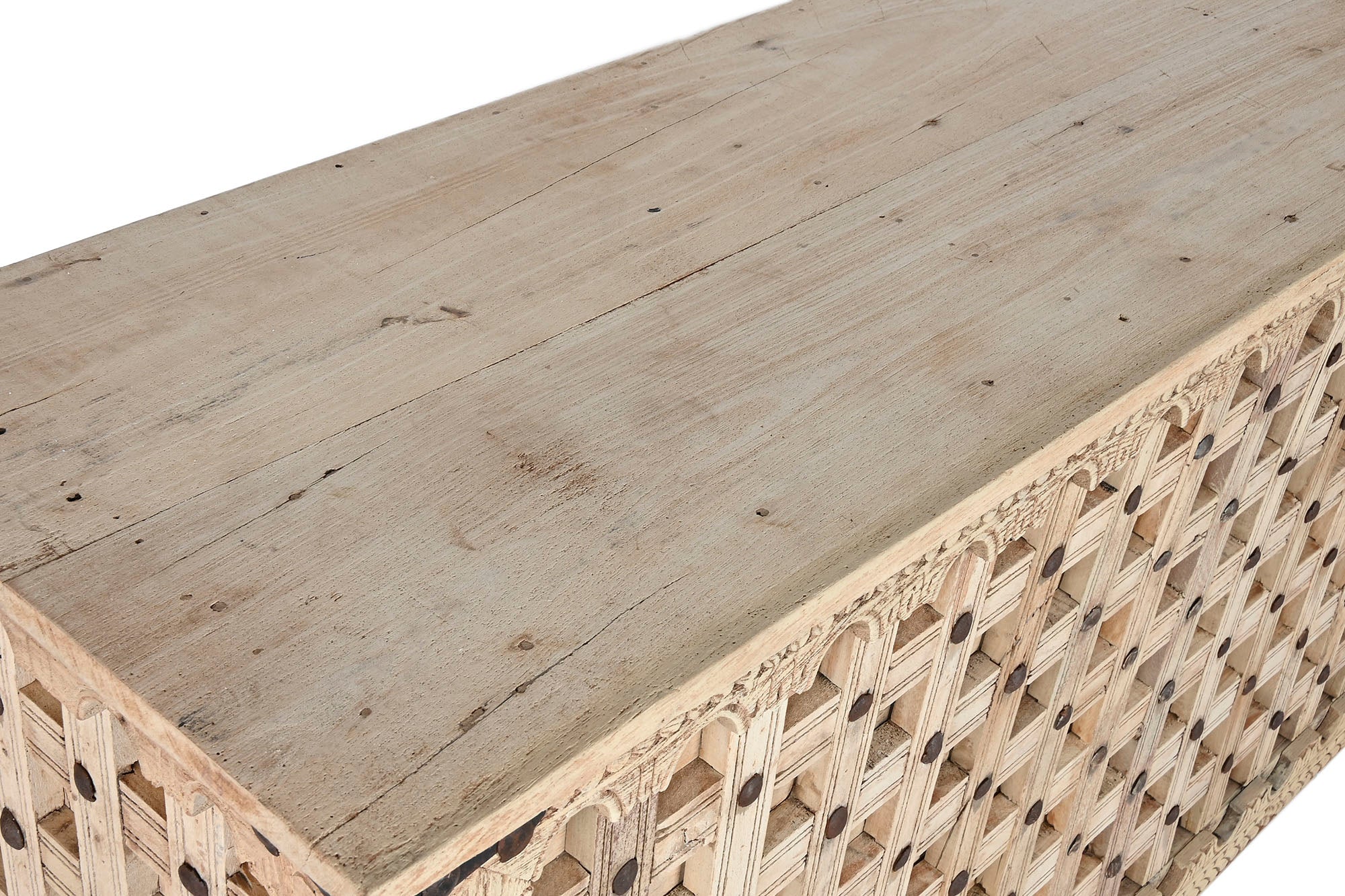 CONSOLA MADERA 171X48X86 TALLA ANTIGUA - Imagen 4