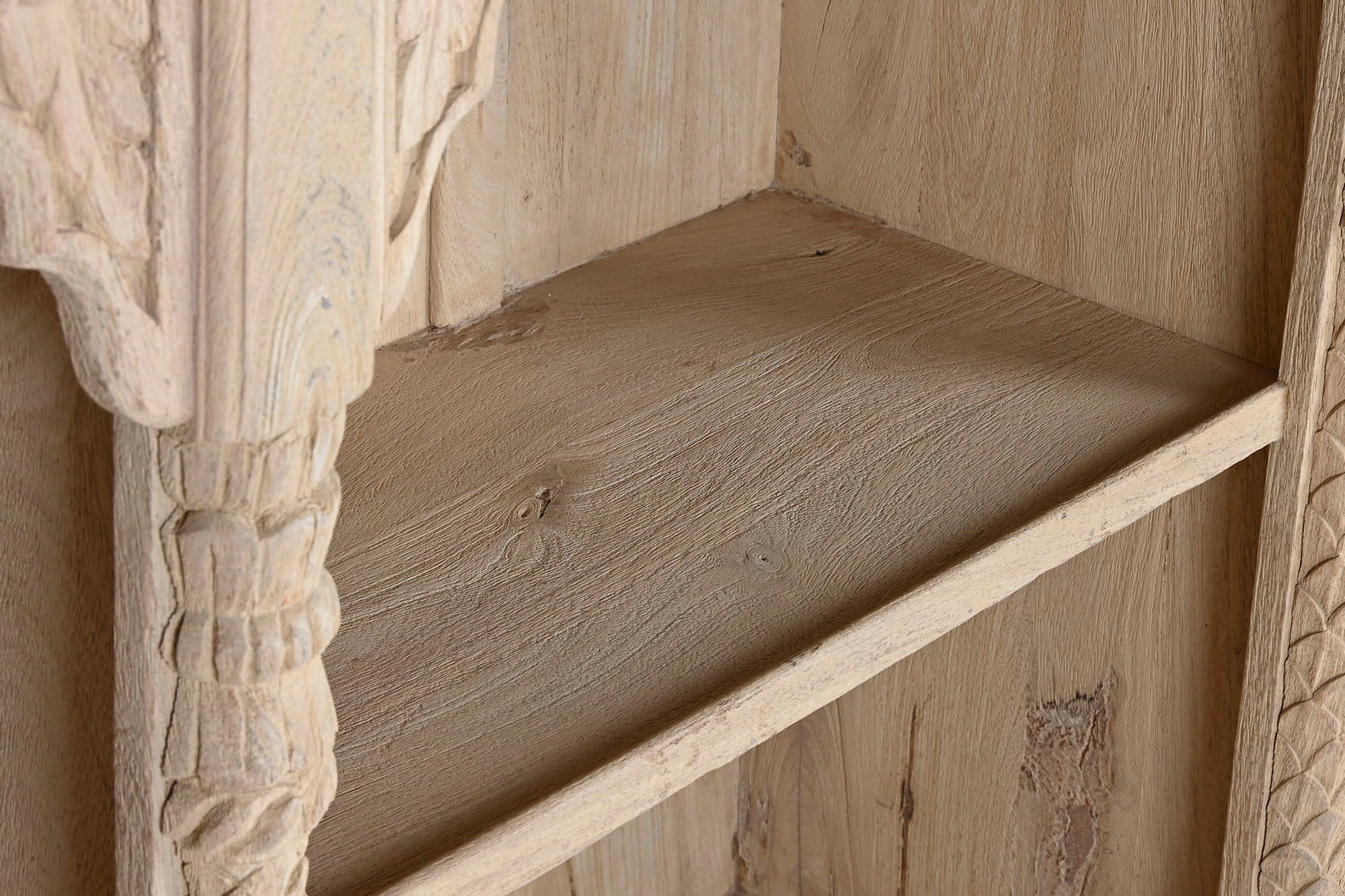 ESTANTERIA MADERA 204X38X196 TALLADA A MANO - Imagen 4