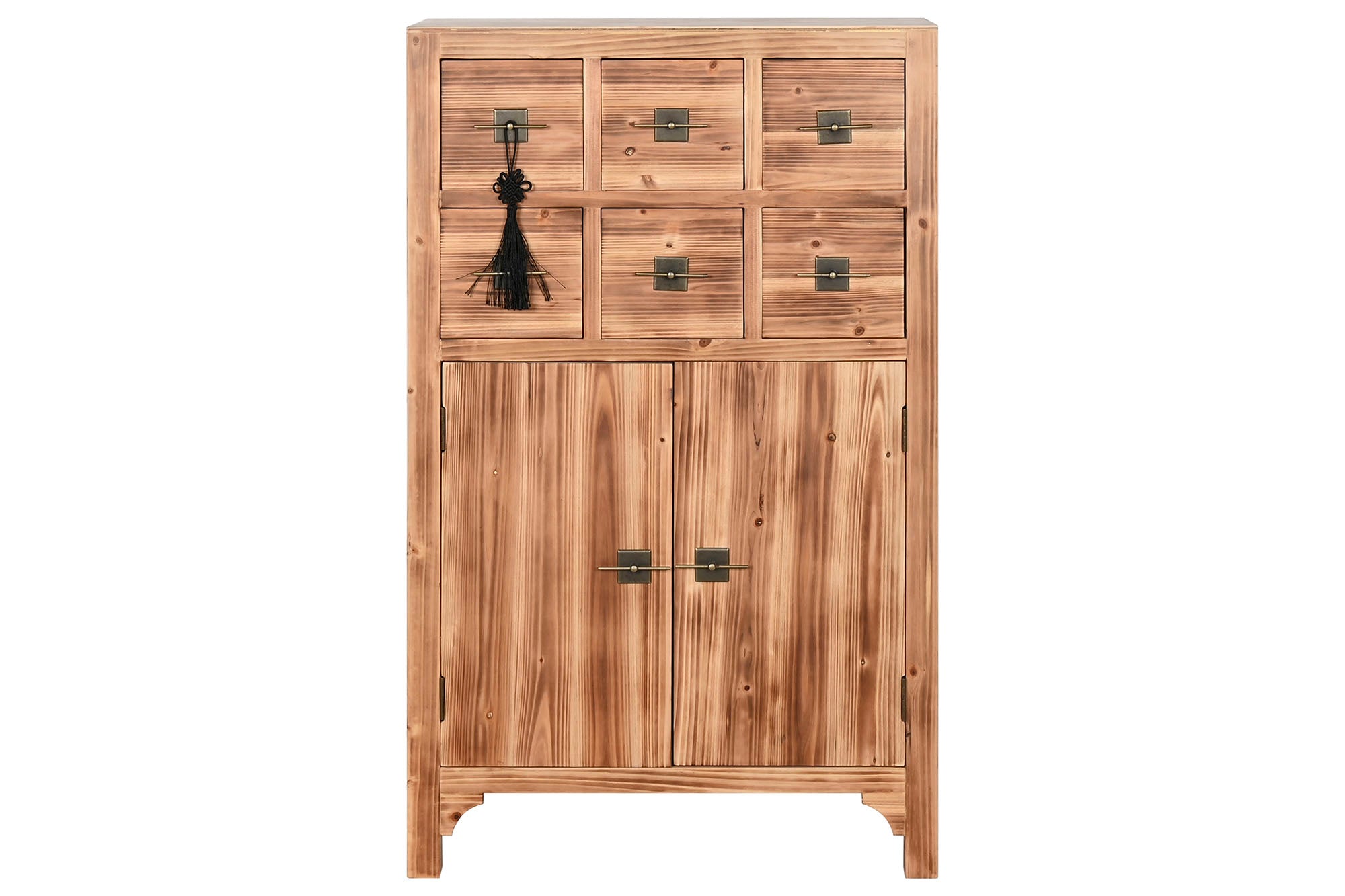 CAJONERA ABETO MDF 63X27X101 ORIENTAL NATURAL - Imagen 1