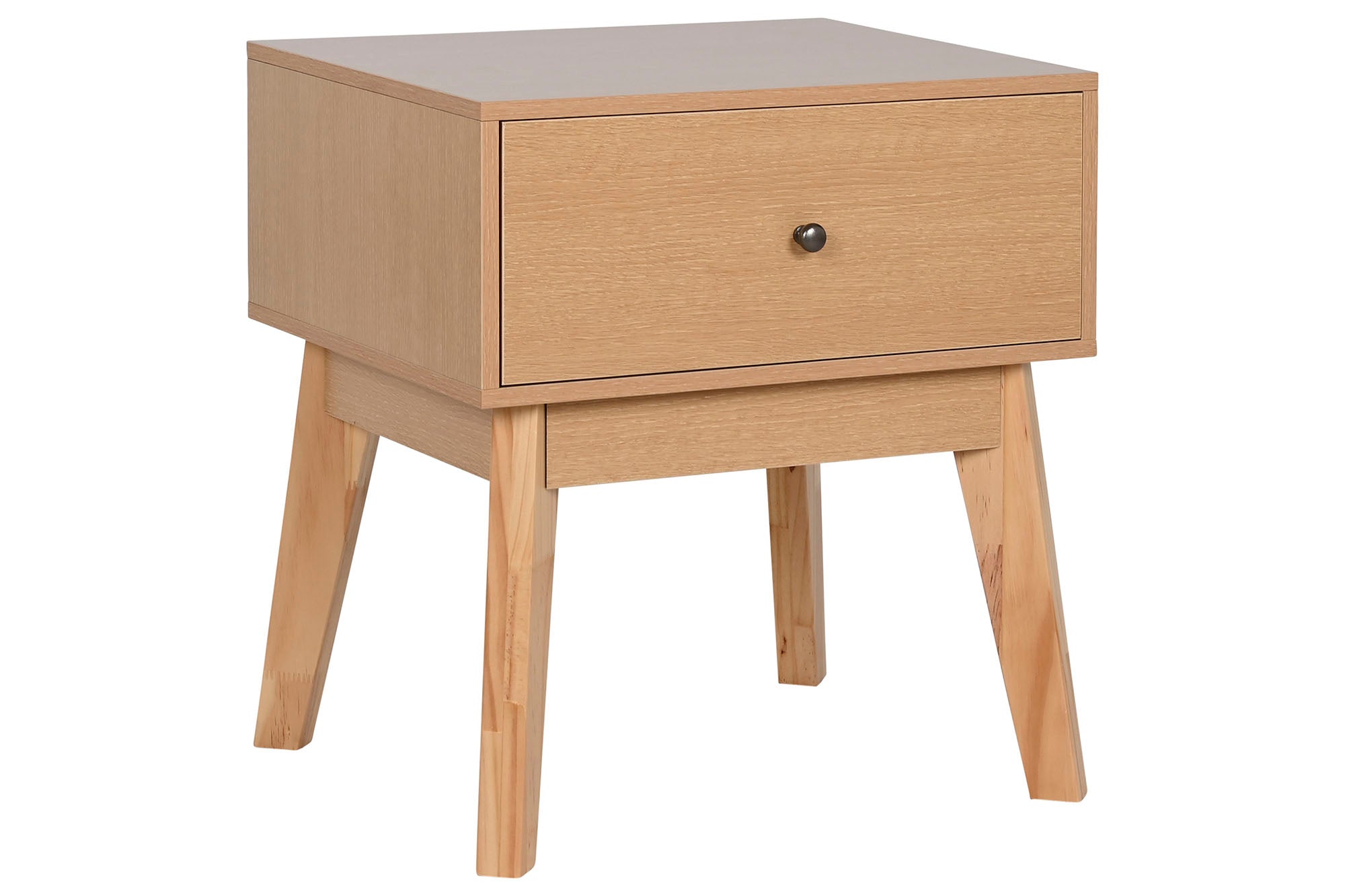 MESITA DE NOCHE MDF 45X36X49 NATURAL - Imagen 2