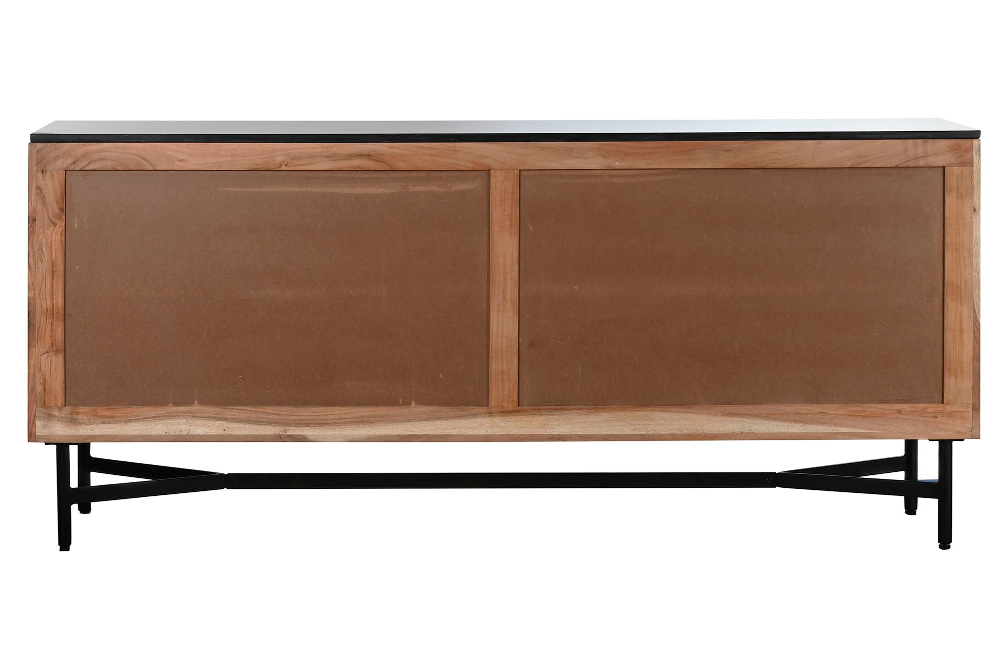 BUFFET ACACIA MARMOL 175X40X76 86,72 NEGRO - Imagen 3