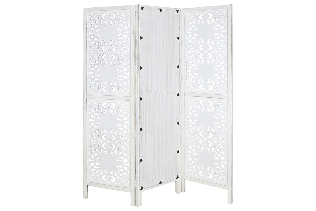 BIOMBO MANGO ESPEJO 152X2X182 DECAPE BLANCO - Imagen 5