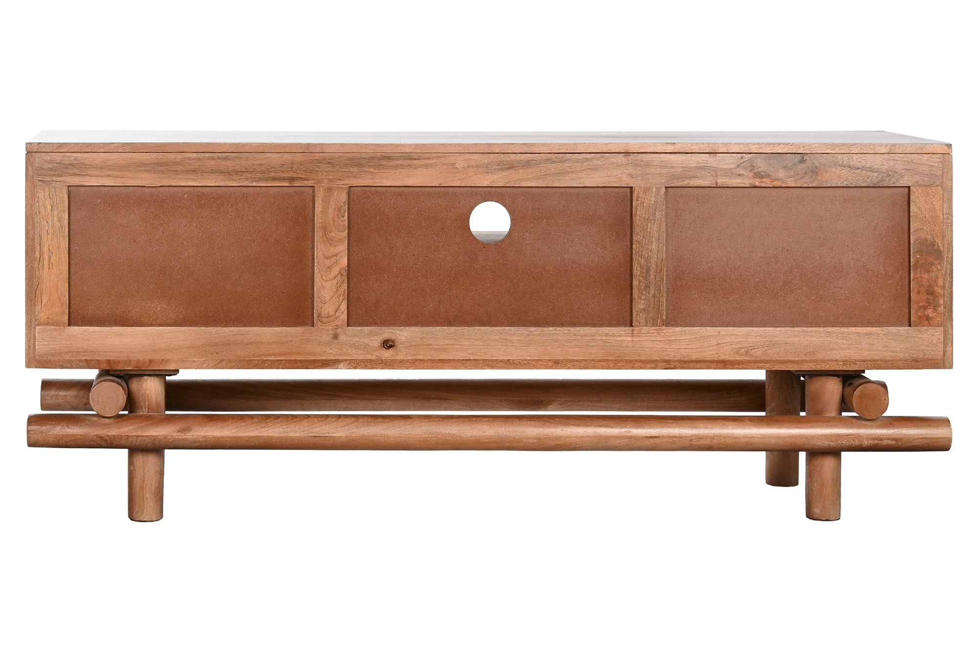 MUEBLE TV MANGO 145X42X60 NATURAL - Imagen 3