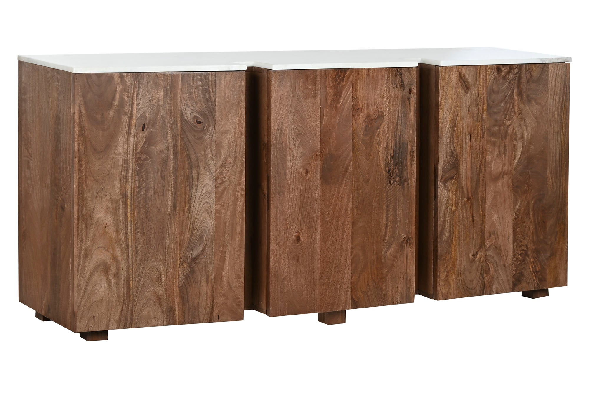 BUFFET MANGO MARMOL 162,5X47X76 MARRON - Imagen 2