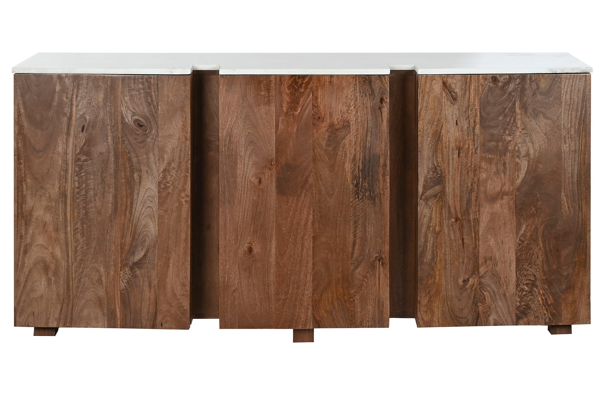 BUFFET MANGO MARMOL 162,5X47X76 MARRON - Imagen 1