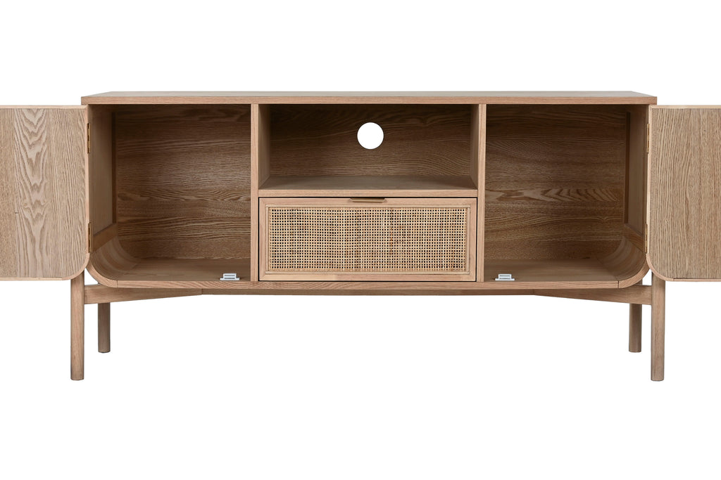 MUEBLE TV ABETO RATAN 126X40X60 NATURAL - Imagen 4