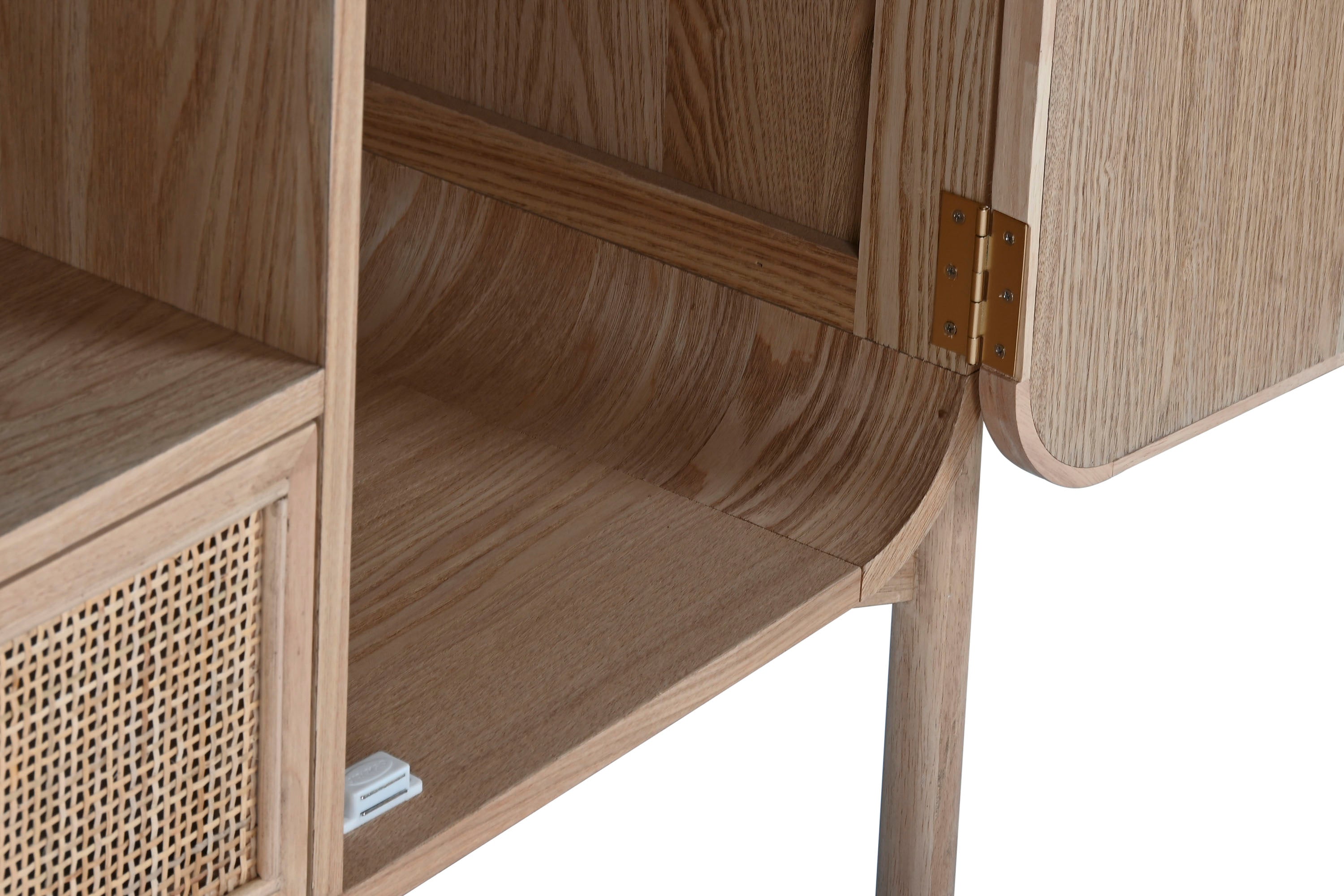 MUEBLE TV ABETO RATAN 126X40X60 NATURAL - Imagen 5