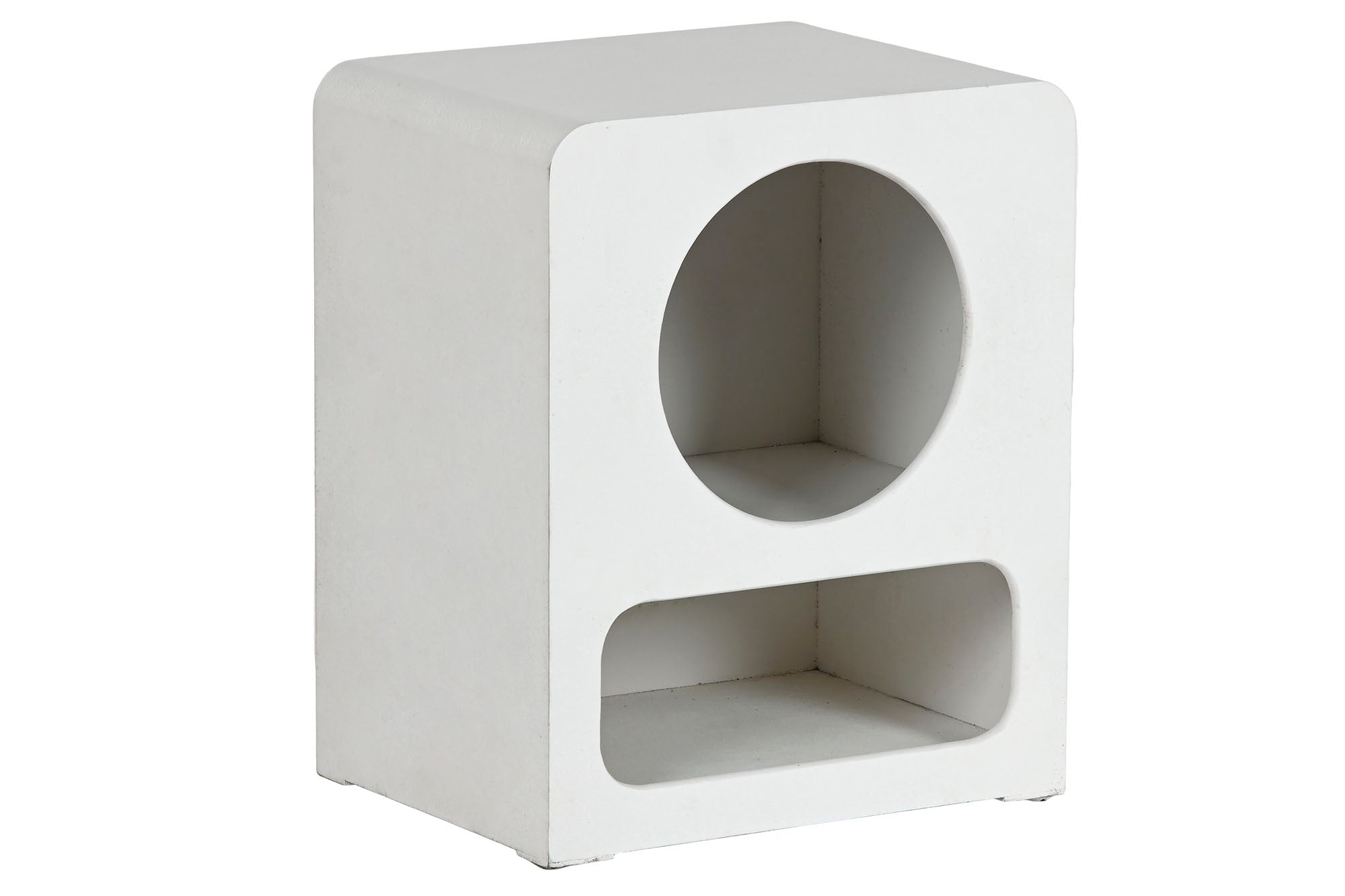 MESITA DE NOCHE MDF 40X30X48 BLANCO - Imagen 2