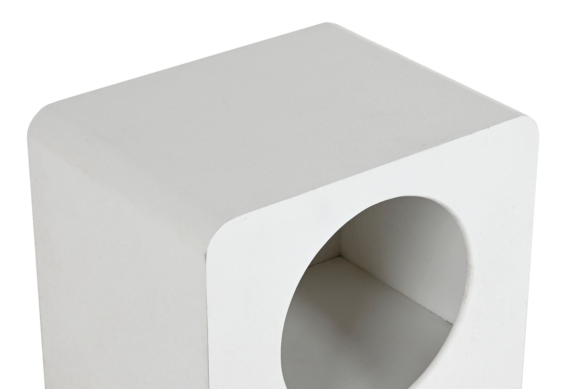 MESITA DE NOCHE MDF 40X30X48 BLANCO - Imagen 4