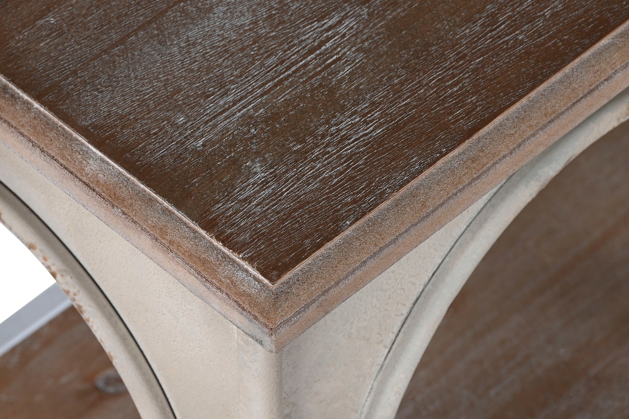 ESTANTERIA METAL 159X36,5X91 ENVEJECIDO BLANCO - Imagen 4