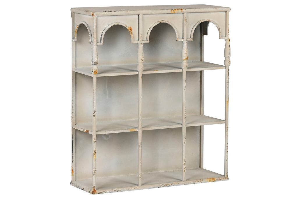 ESTANTERIA METAL 60X20X70 PARED ENVEJECIDO - Imagen 2