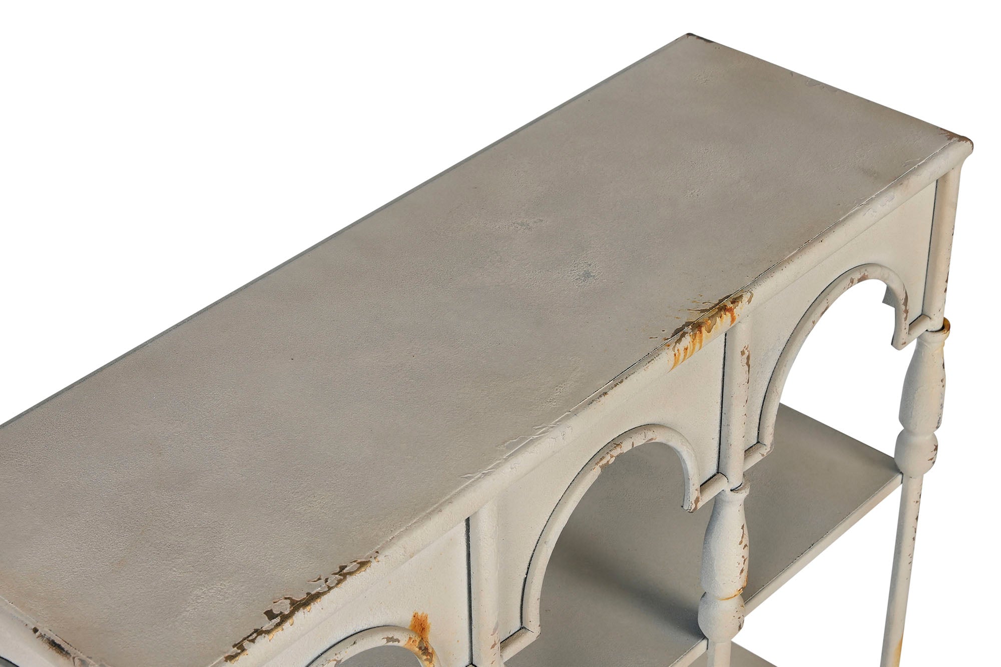 ESTANTERIA METAL 60X20X70 PARED ENVEJECIDO - Imagen 3