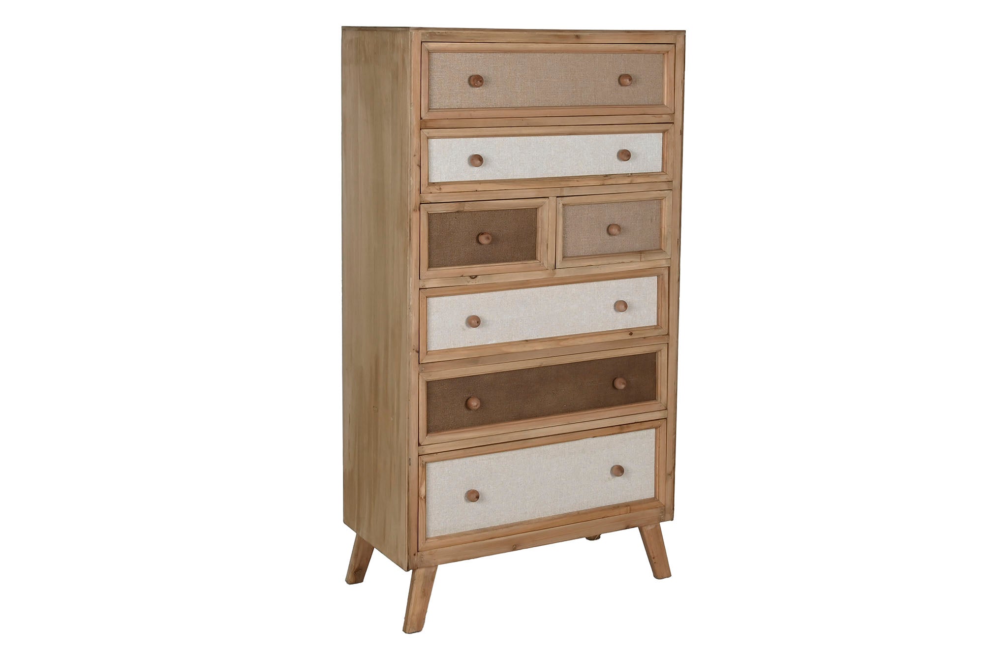 CAJONERA ABETO LINO 75X35X138 - Imagen 2