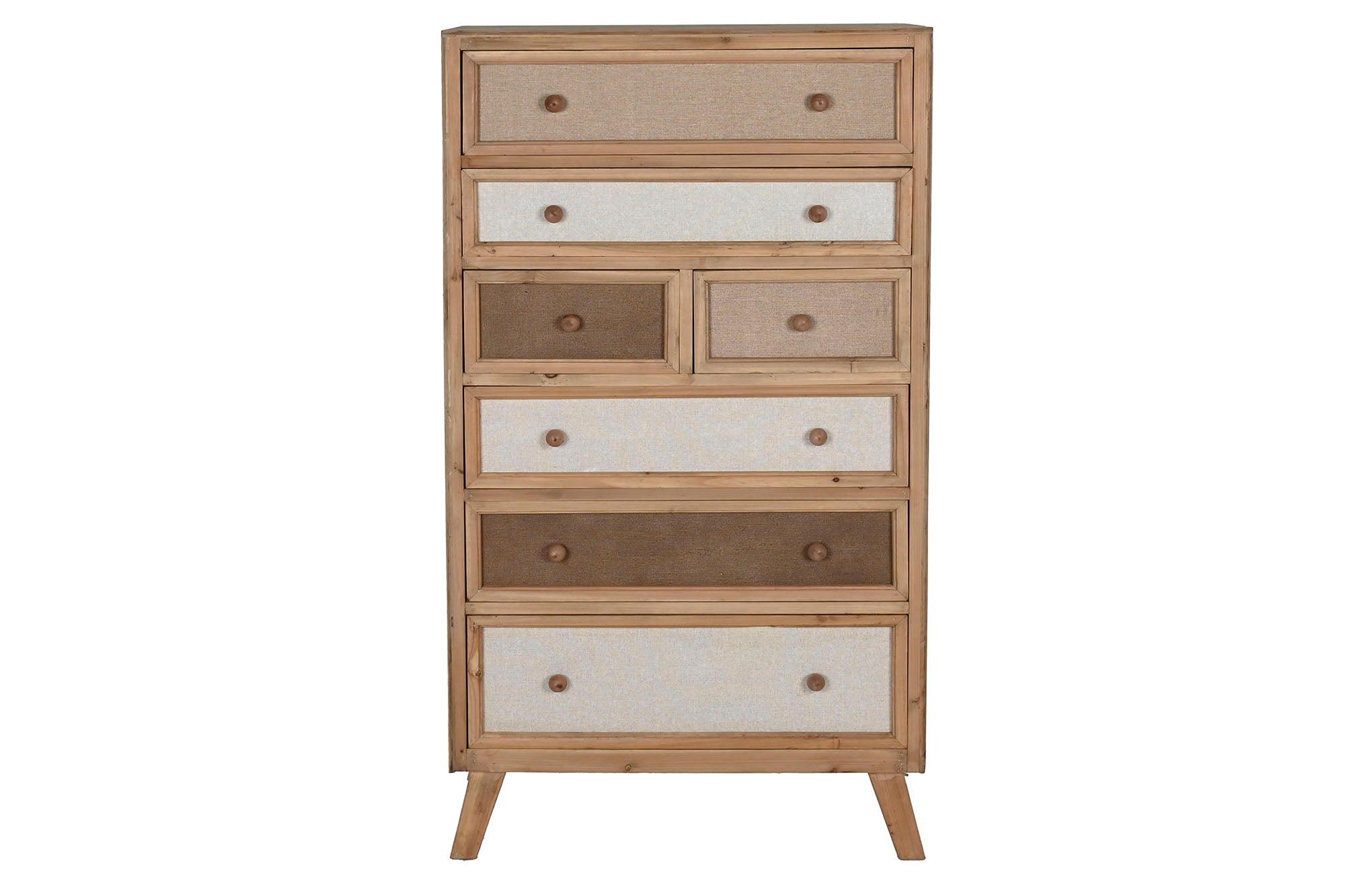 CAJONERA ABETO LINO 75X35X138 - Imagen 1