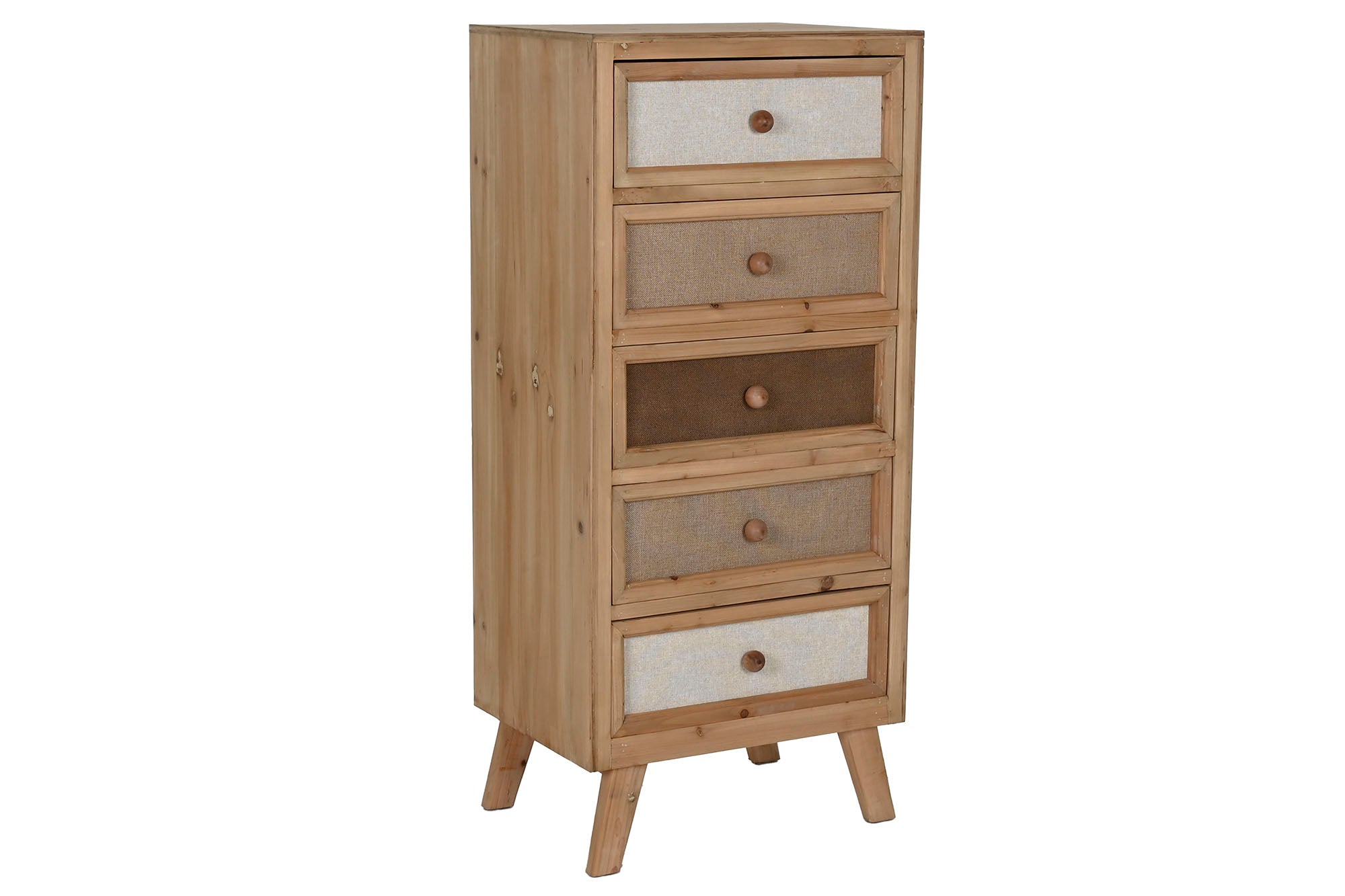 CHIFONIER ABETO LINO 48X35X106 - Imagen 2