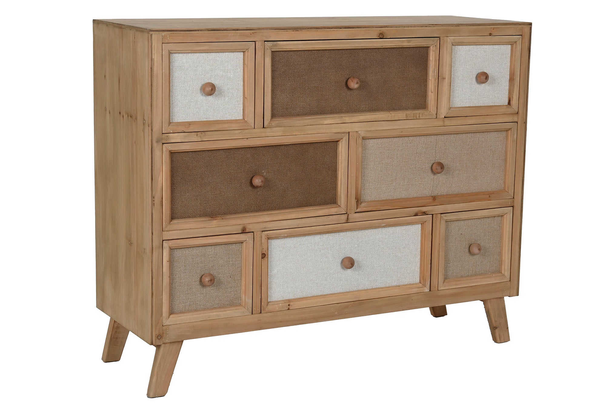 CAJONERA ABETO LINO 100X35X81 - Imagen 2