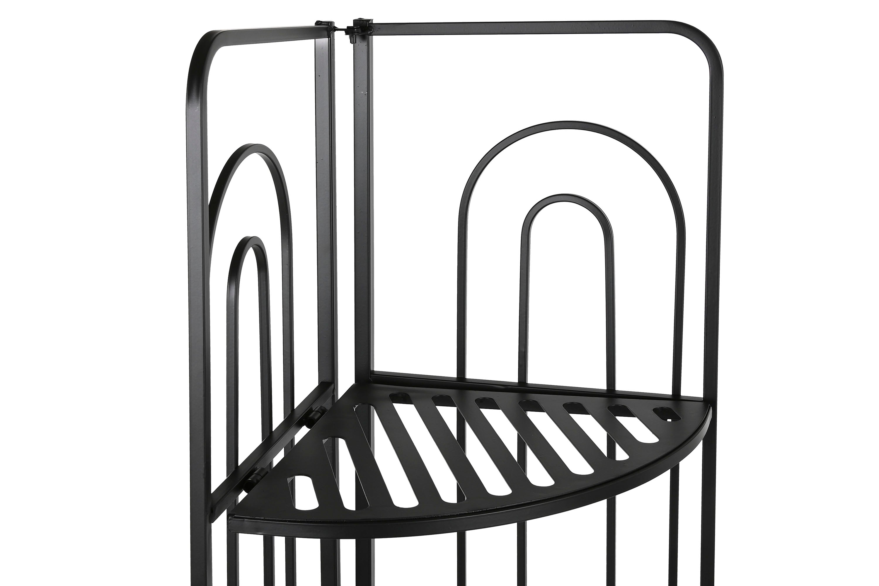 ESTANTERIA METAL 50X34X160 RINCONERA NEGRO - Imagen 4