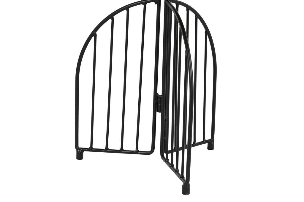 MACETERO METAL 28X28X70 NEGRO - Imagen 4