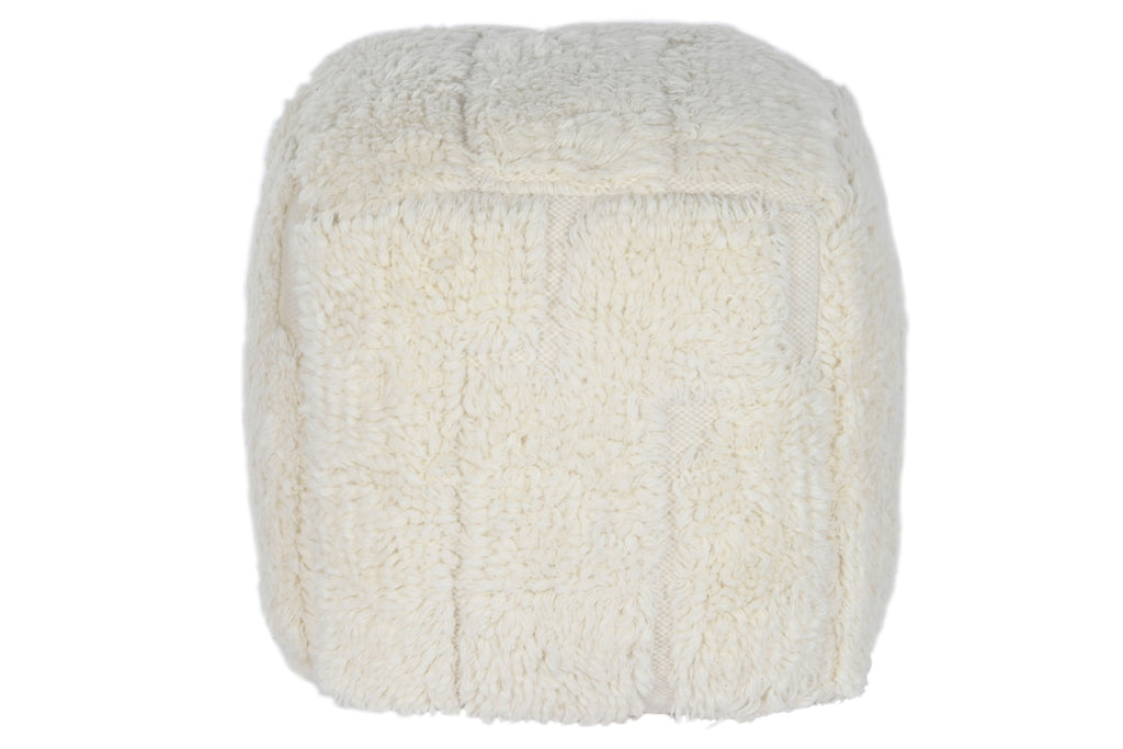 REPOSAPIES LANA ALGODON 45X45X45 RELIEVE CRUDO - Imagen 4