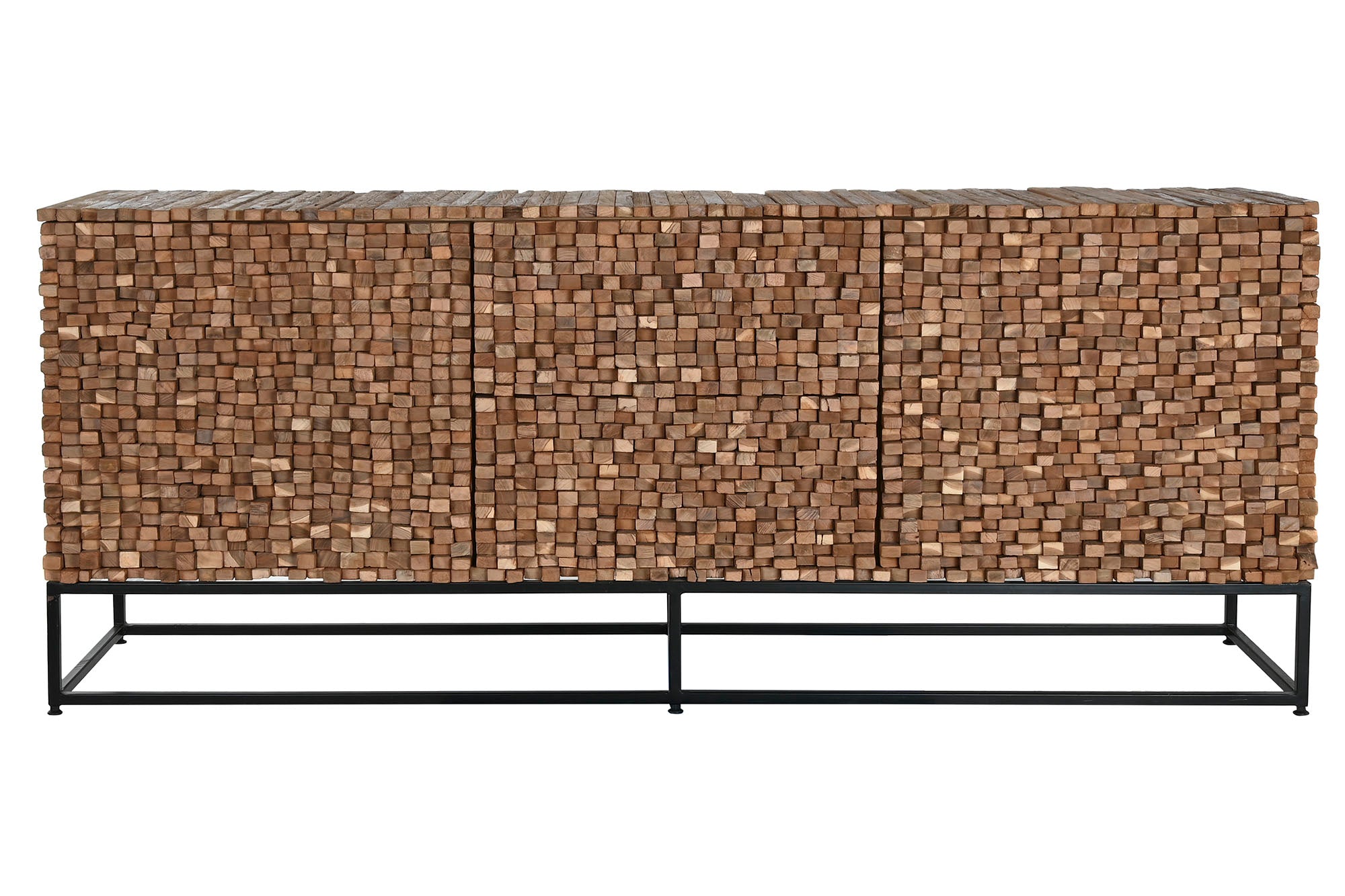 BUFFET TECA RECICLADA 200X45X80 2 PUERT 2 CAJ - Imagen 1