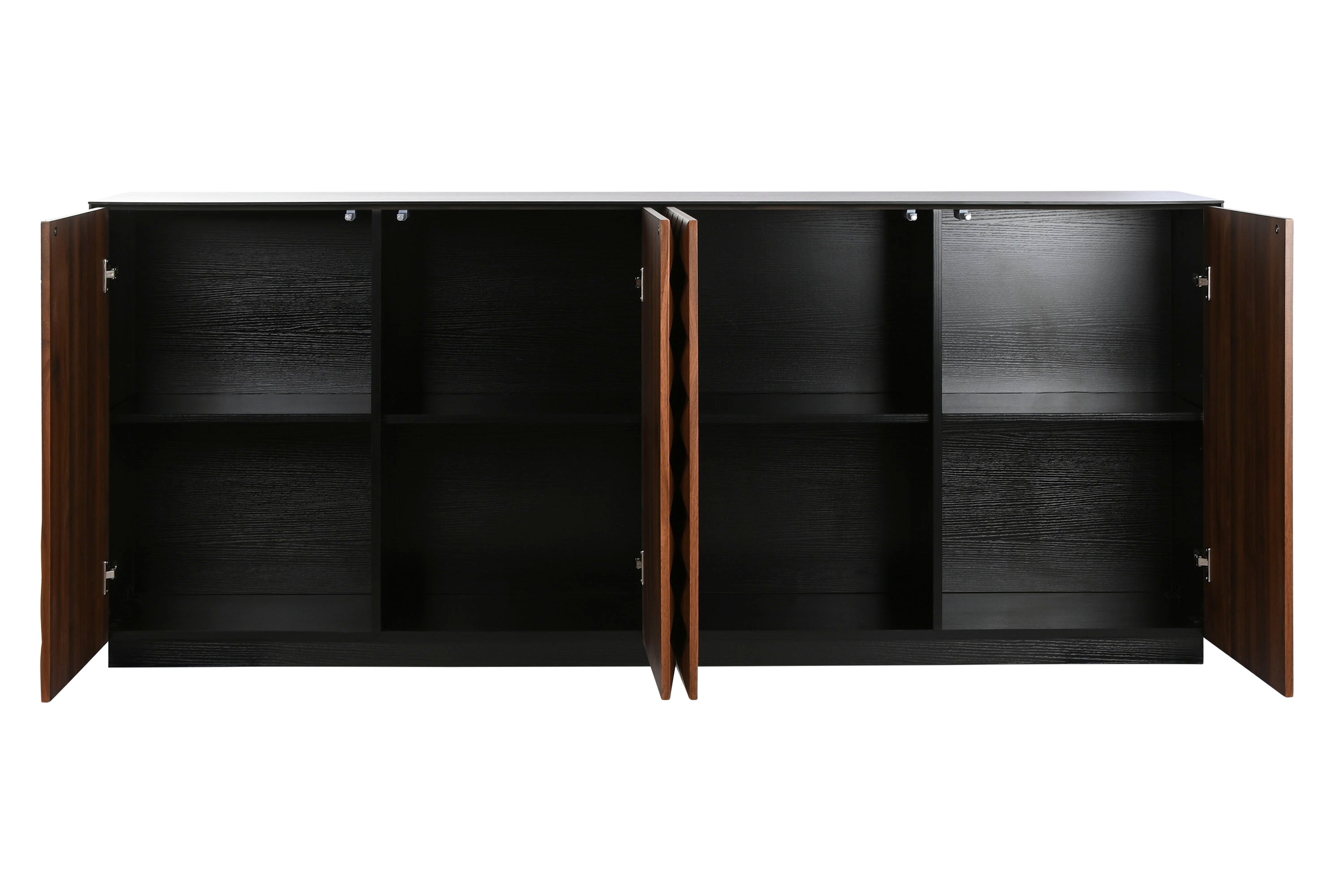 BUFFET MDF 188,4X42,1X80,6 ROMBOS MARRON - Imagen 3