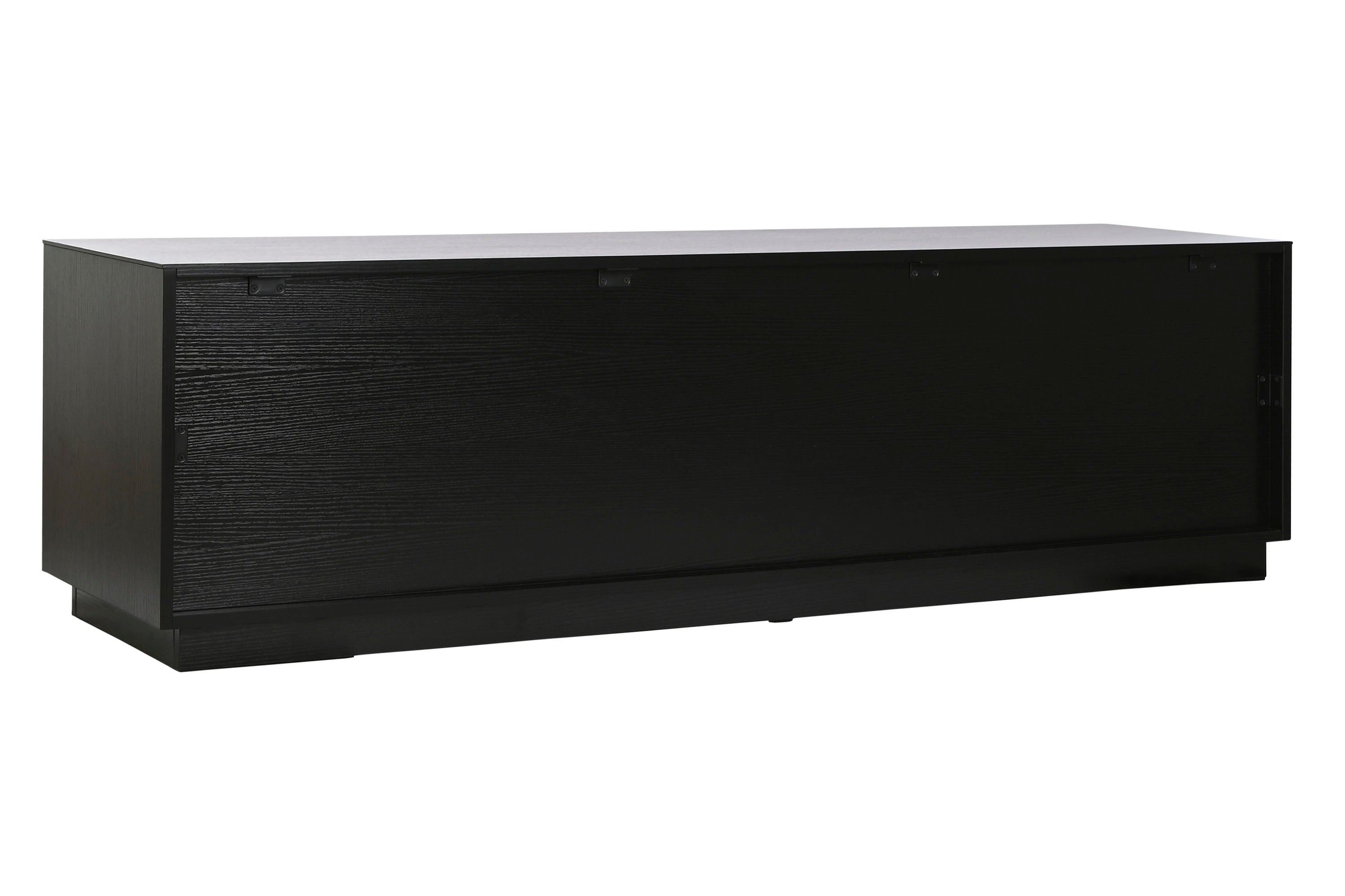 MUEBLE TV MDF 161,2X40X45,5 ROMBOS NEGRO - Imagen 3