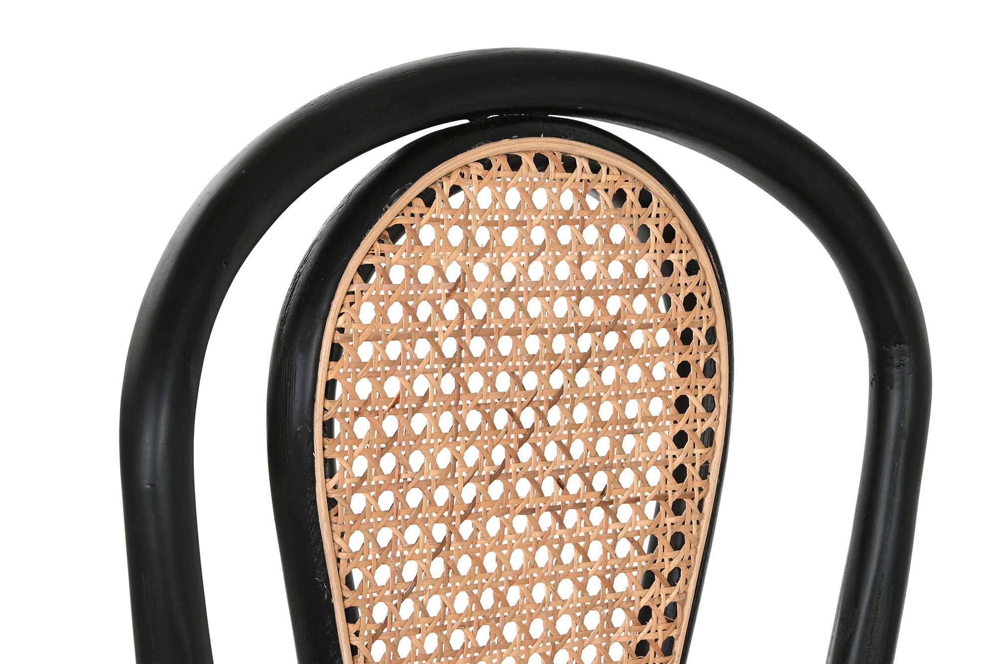 SILLA OLMO RATAN 40X42,5X89 NEGRO - Imagen 5