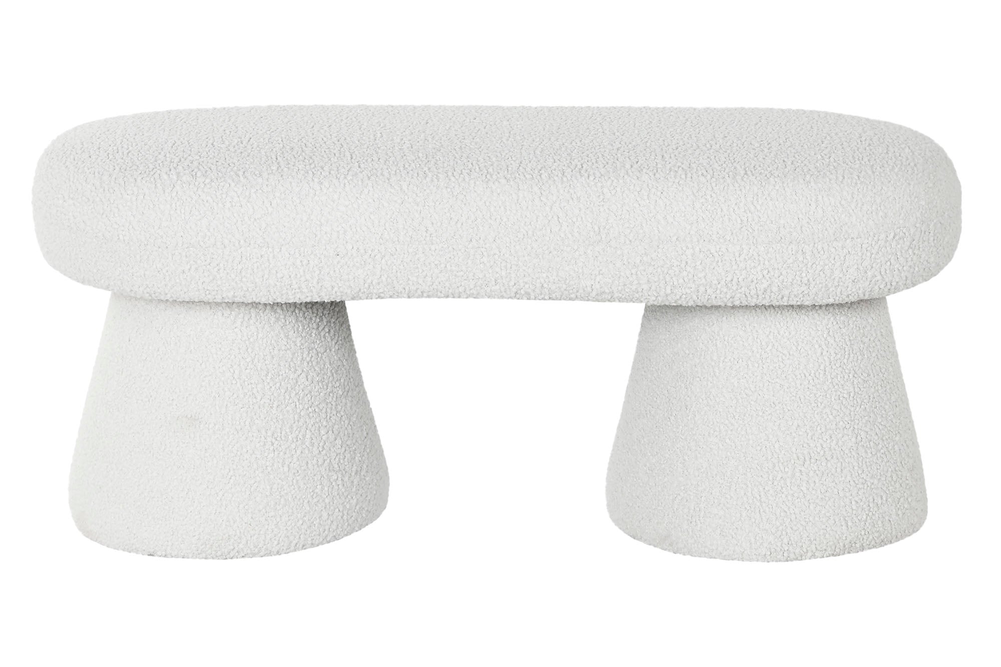 DESCALZADORA POLIESTER 100X42X46 BUCLE BLANCO - Imagen 2