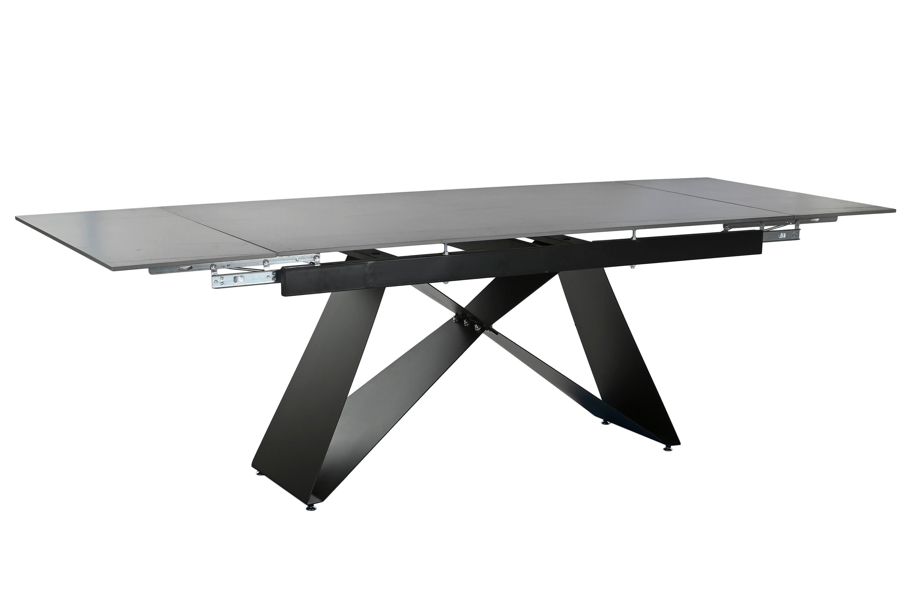 MESA COMEDOR METAL 160X90X75 240 EXTENSIBLE - Imagen 2