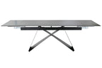 MESA COMEDOR METAL 160X90X75 240 EXTENSIBLE - Imagen 3