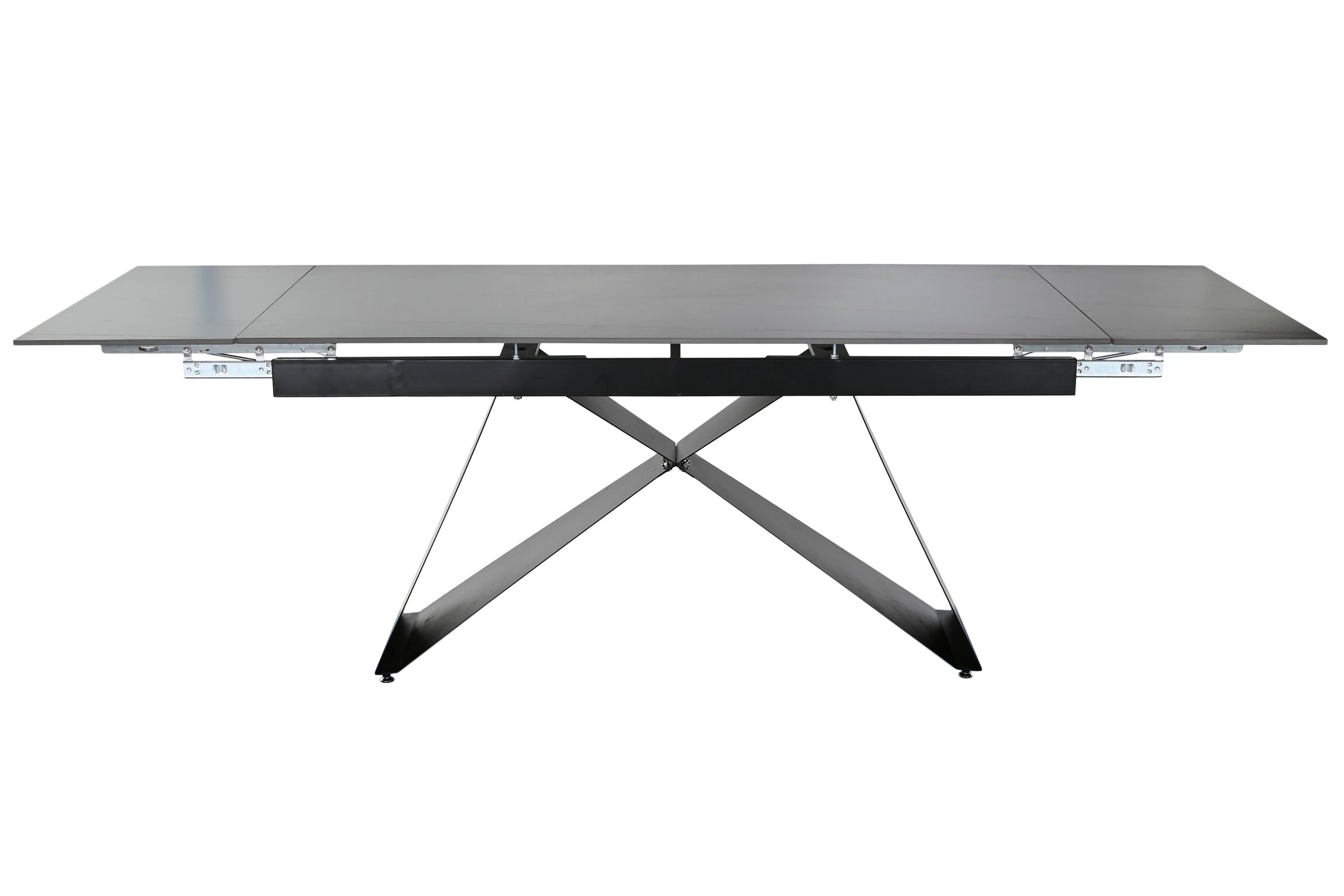 MESA COMEDOR METAL 160X90X75 240 EXTENSIBLE - Imagen 3