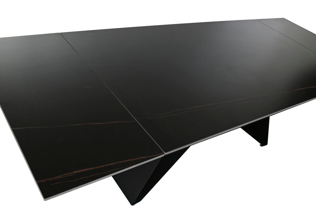 MESA COMEDOR METAL 160X90X75 240 EXTENSIBLE - Imagen 5