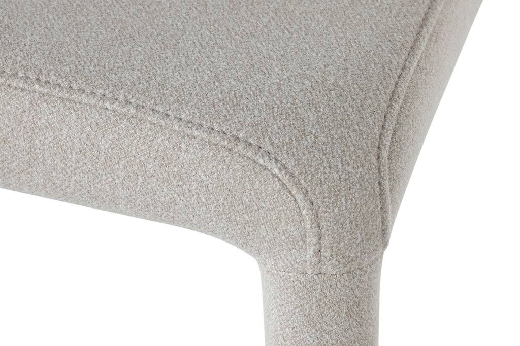 SILLA METAL POLIESTER 51X50X80 BEIGE - Imagen 4