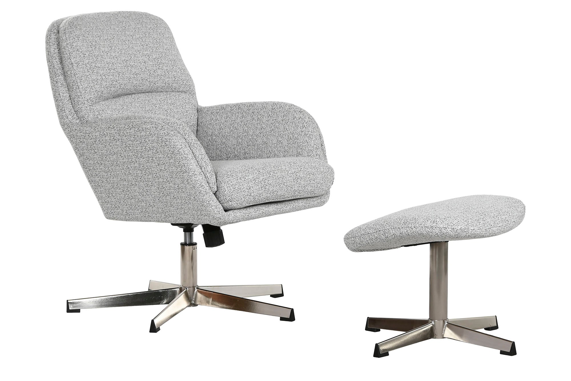 BUTACA SET 2 METAL POLIESTER 72X78X83 DESCALZADORA - Imagen 1