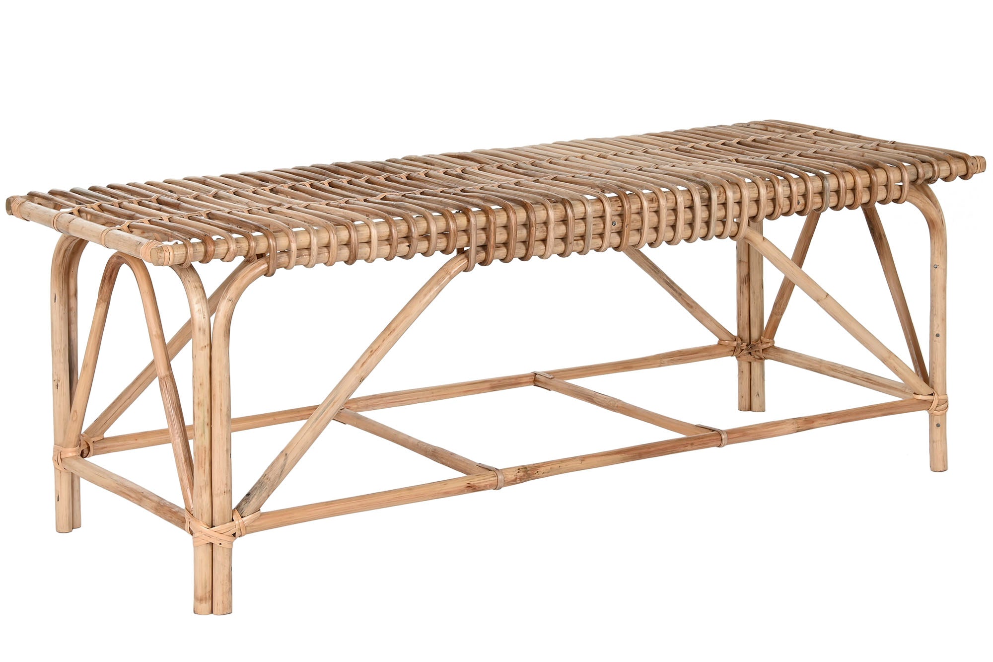 DESCALZADORA MIMBRE 130X46X47 NATURAL - Imagen 1