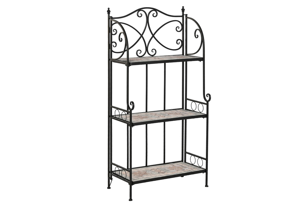 ESTANTERIA FORJA CERAMICA 58X31,5X117 MOSAICO - Imagen 2