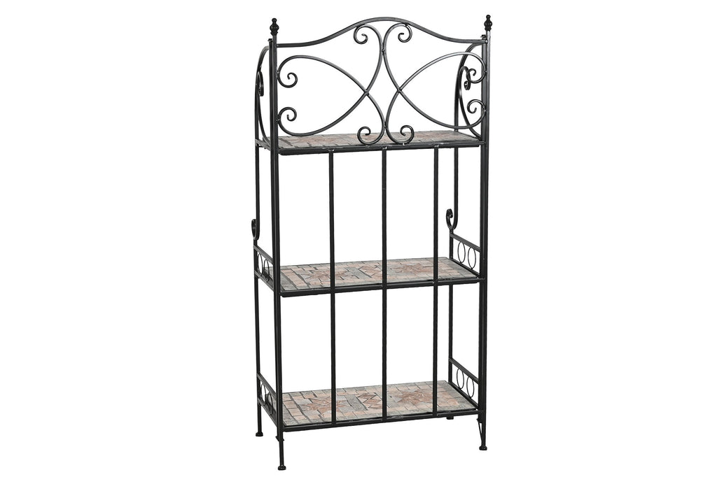 ESTANTERIA FORJA CERAMICA 58X31,5X117 MOSAICO - Imagen 3