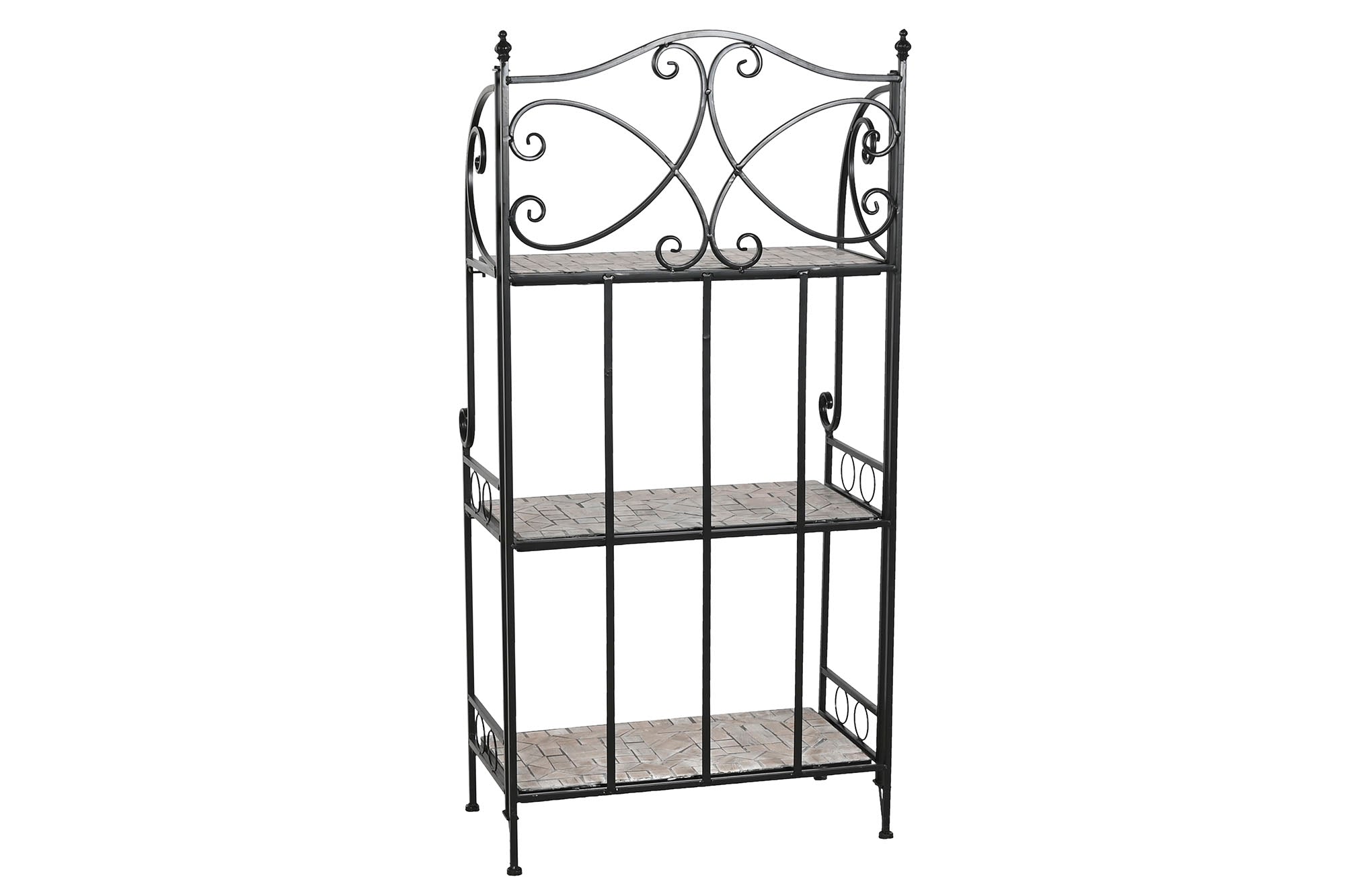 ESTANTERIA FORJA CERAMICA 58X31,5X117 MOSAICO - Imagen 3