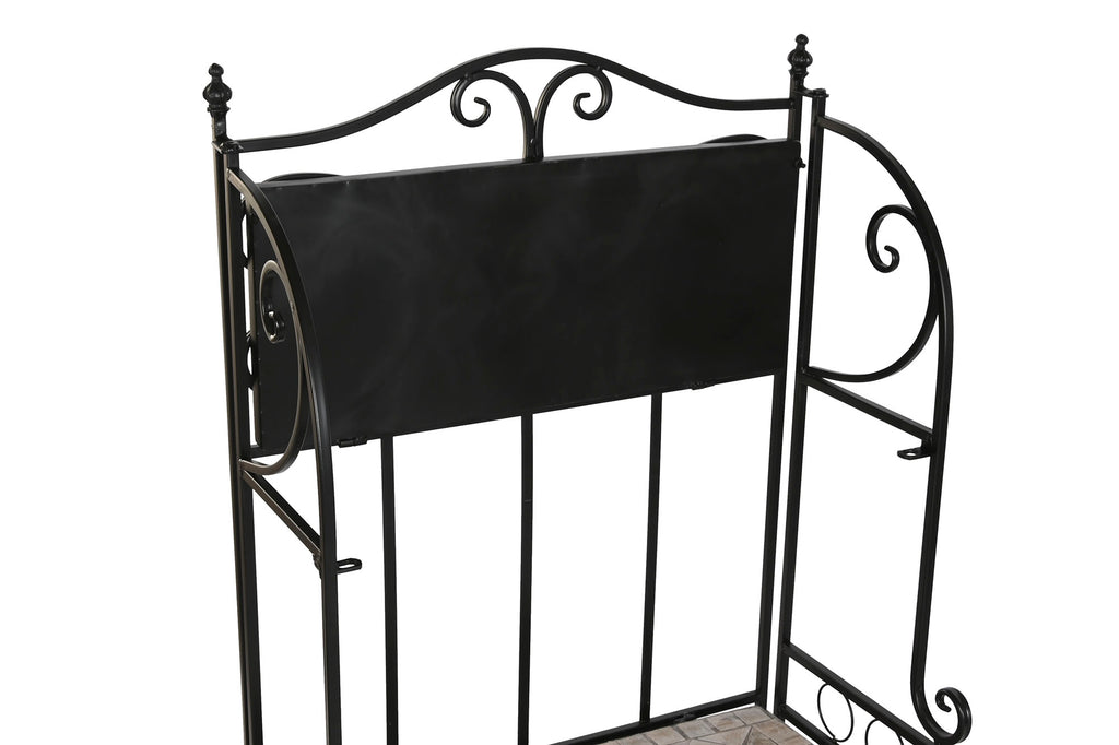 ESTANTERIA FORJA CERAMICA 58X31,5X117 MOSAICO - Imagen 6