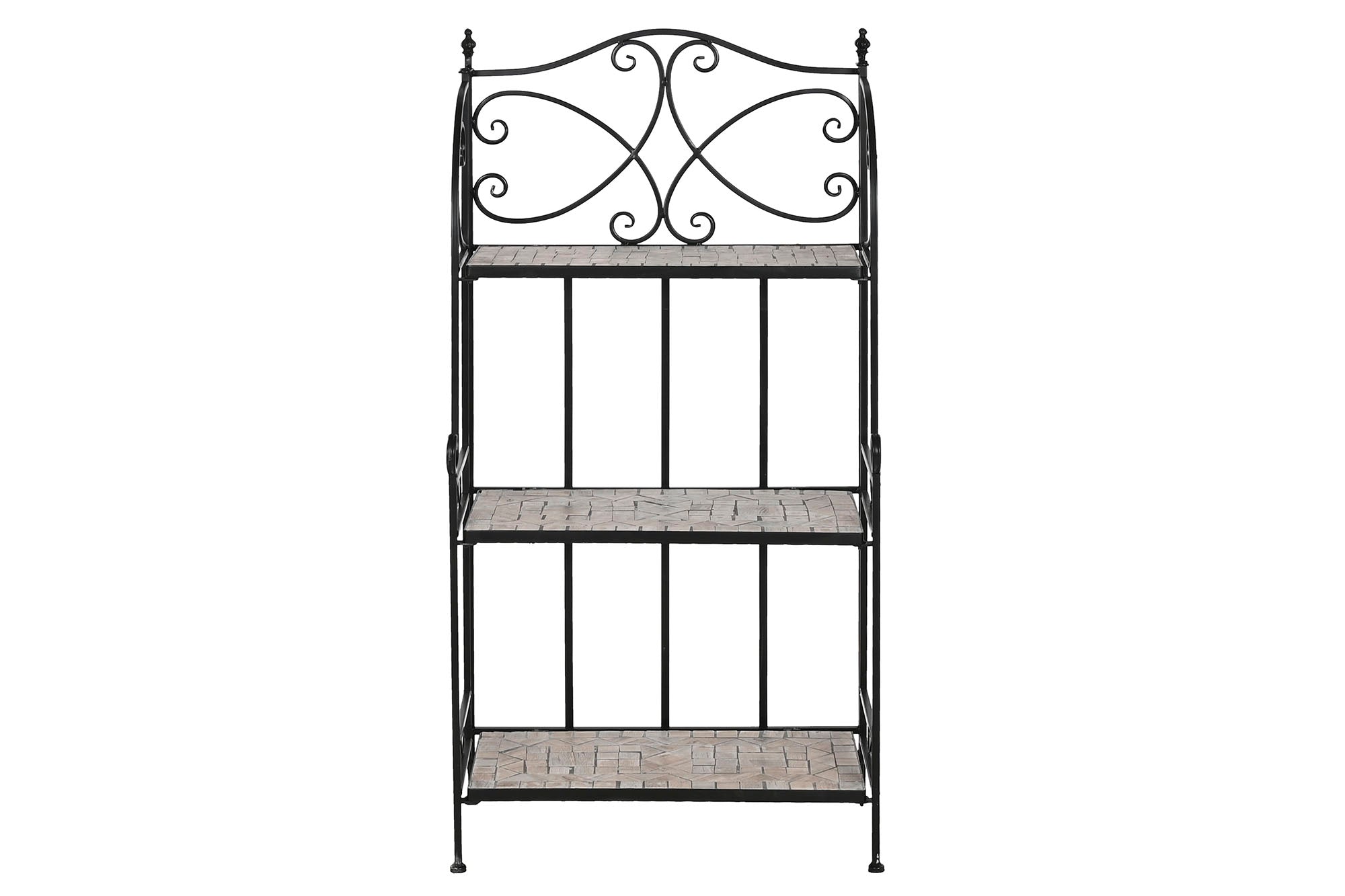 ESTANTERIA FORJA CERAMICA 58X31,5X117 MOSAICO - Imagen 1