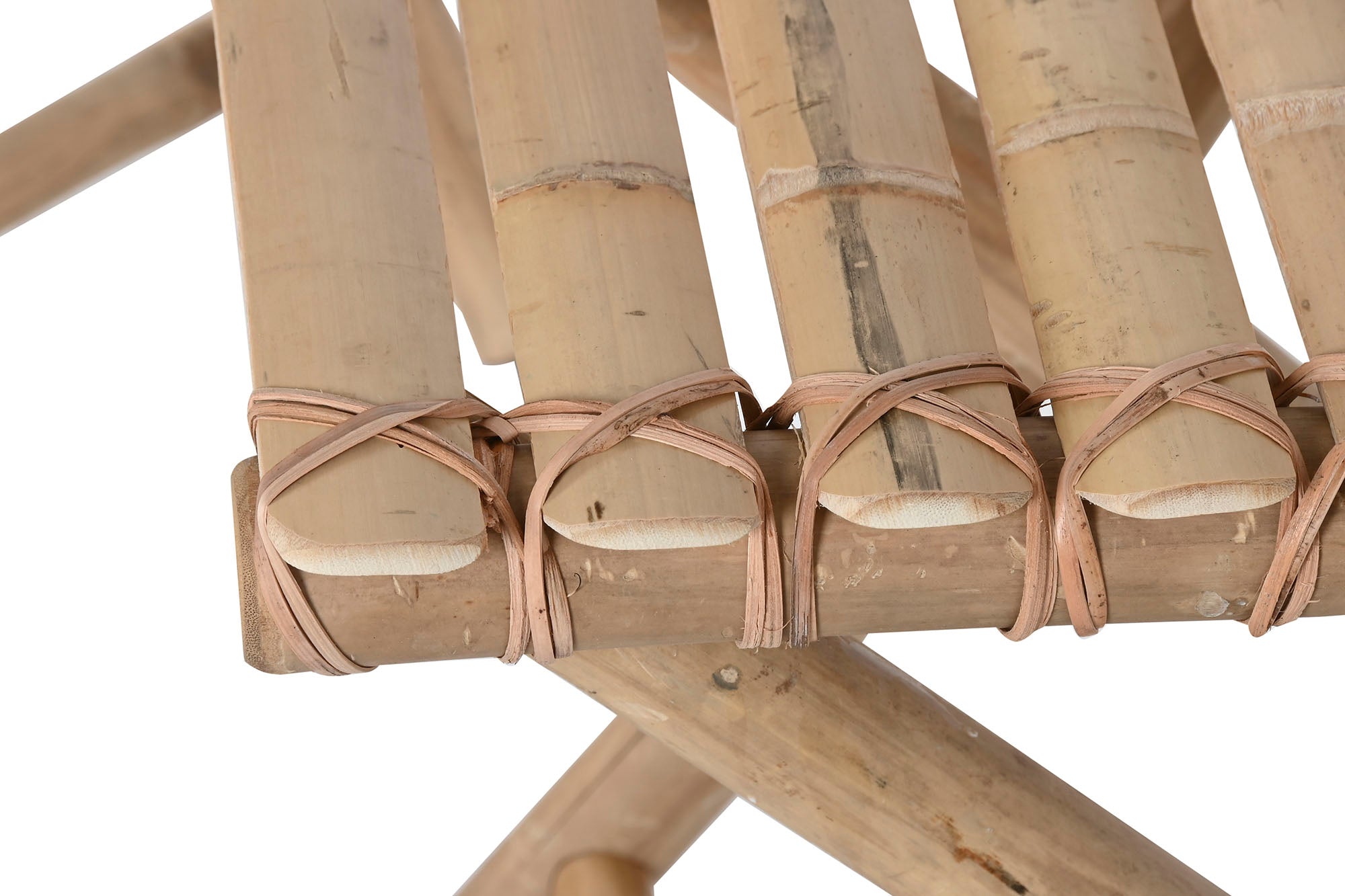 MESA SET 3 BAMBU 61X61X73 PLEGABLE - Imagen 6