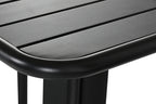 MESA BAR SET 3 PP METAL 60X60X102 TABURETE NEGRO - Imagen 3