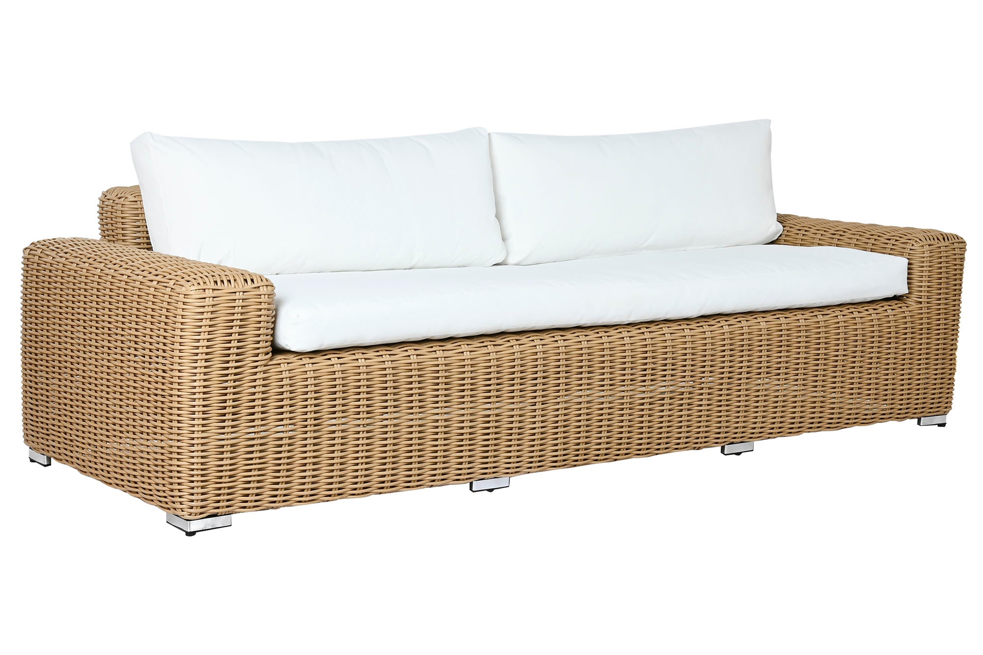 SOFA RATAN SINTETICO POLIESTER 222X87X63 - Imagen 2